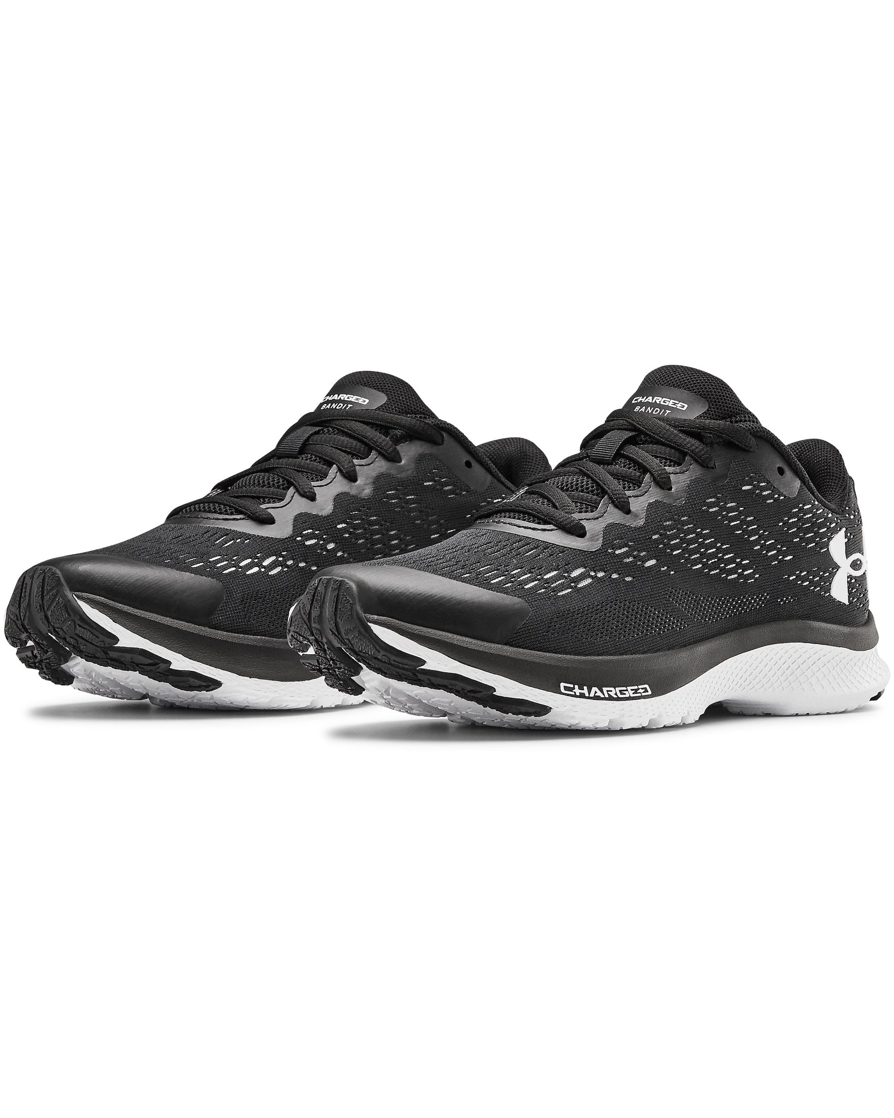 Boys' Grade School UA Charged Bandit 6 Running Shoes - Image 3