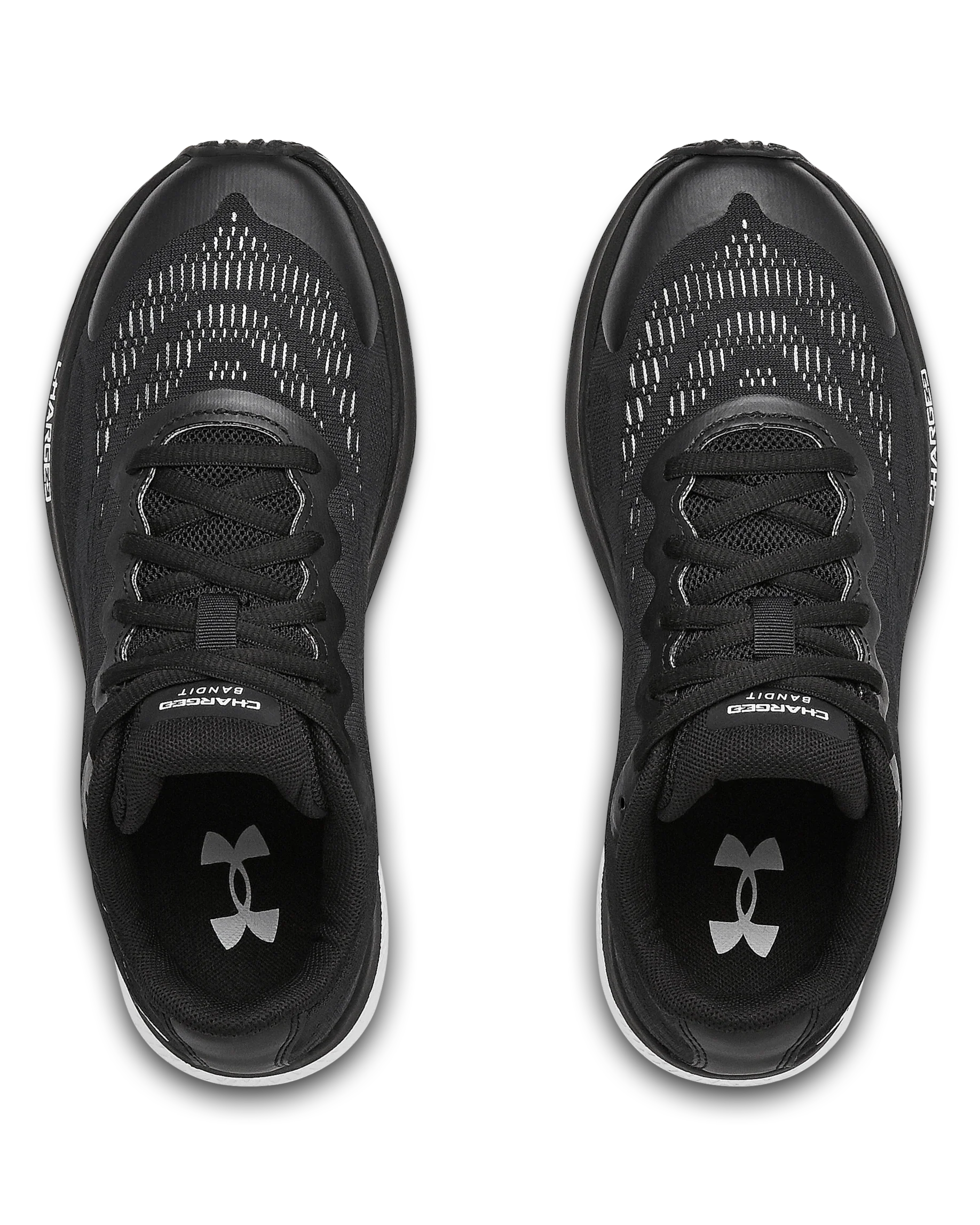 Boys' Grade School UA Charged Bandit 6 Running Shoes - Image 4