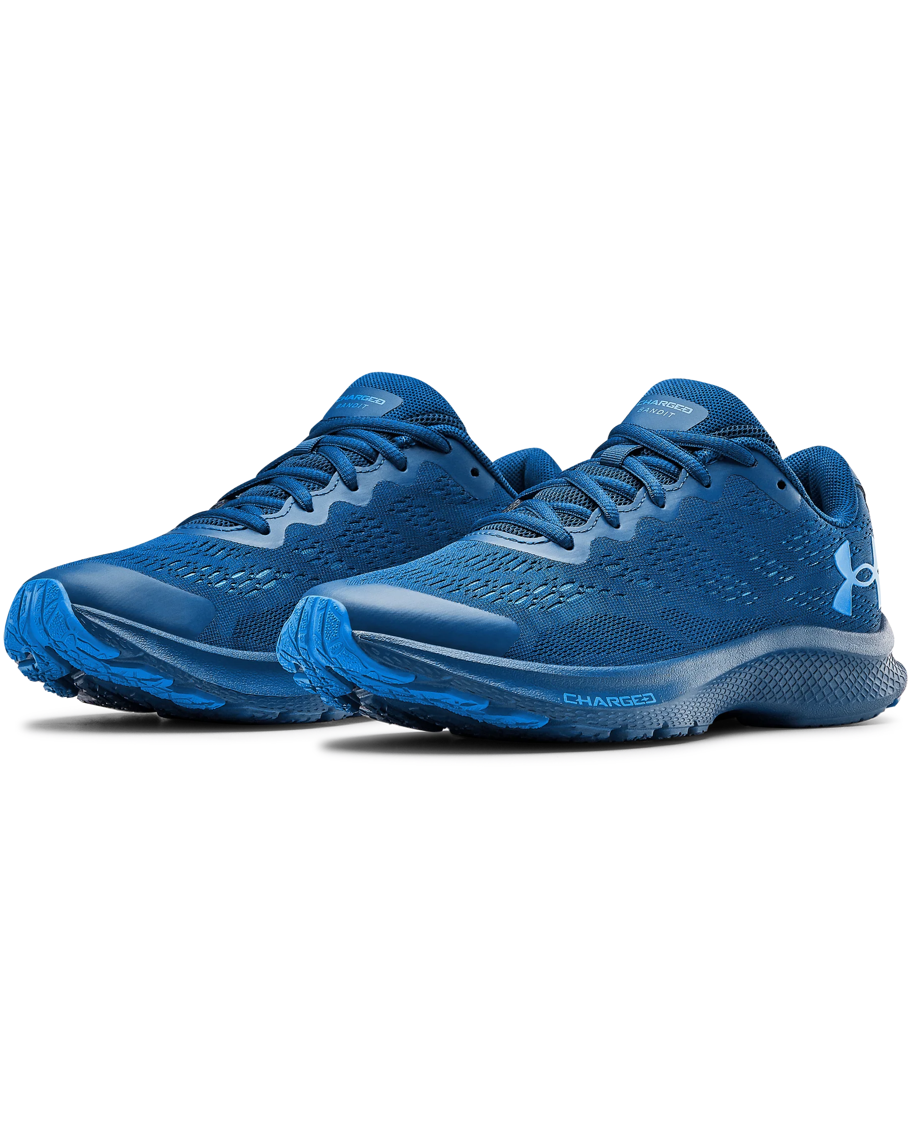 Boys' Grade School UA Charged Bandit 6 Running Shoes - Image 3