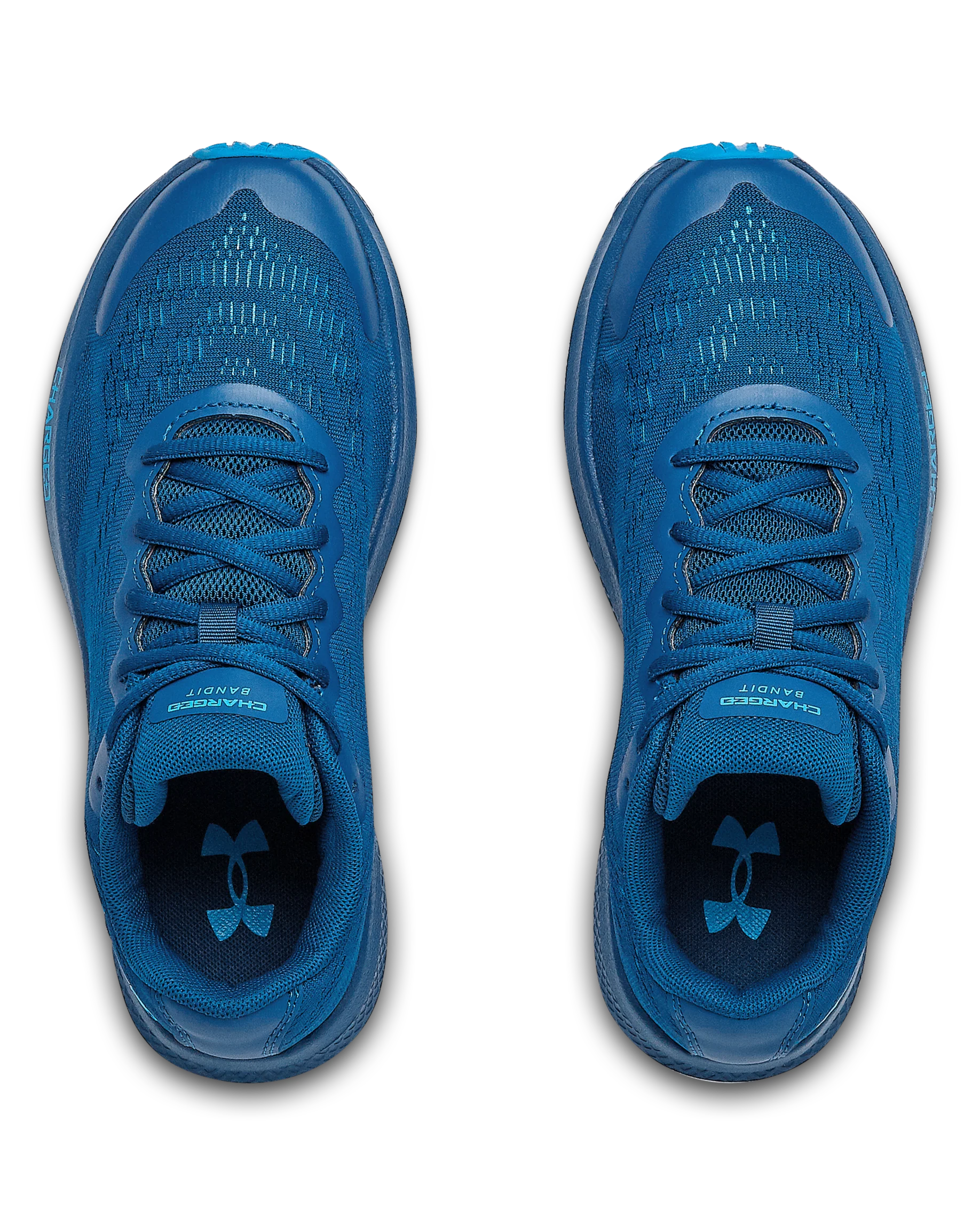 Boys' Grade School UA Charged Bandit 6 Running Shoes - Image 4