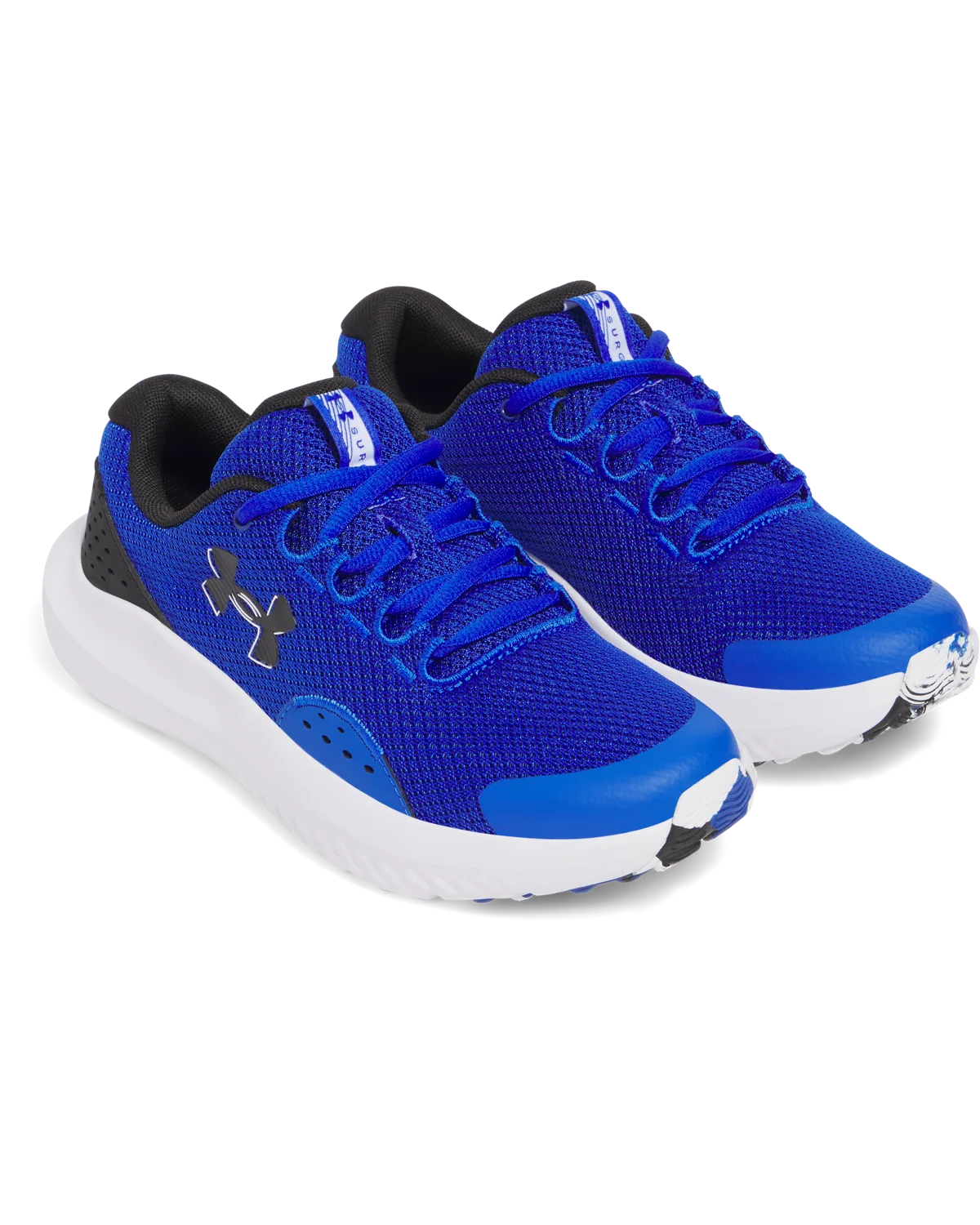 Boys' Grade School UA Surge 4 Running Shoes - Image 3