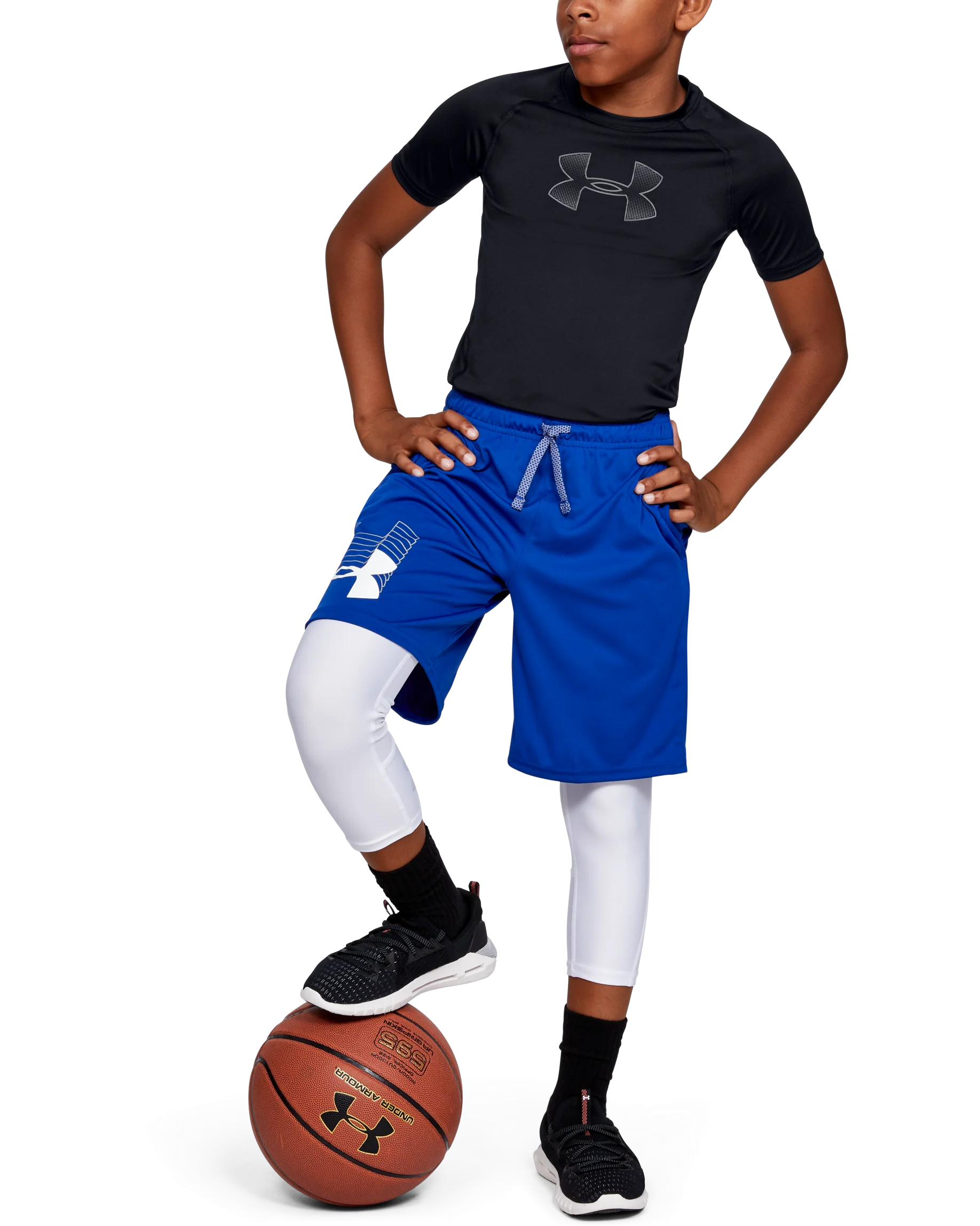 Boys' HeatGear® Armour Short Sleeve - Image 3