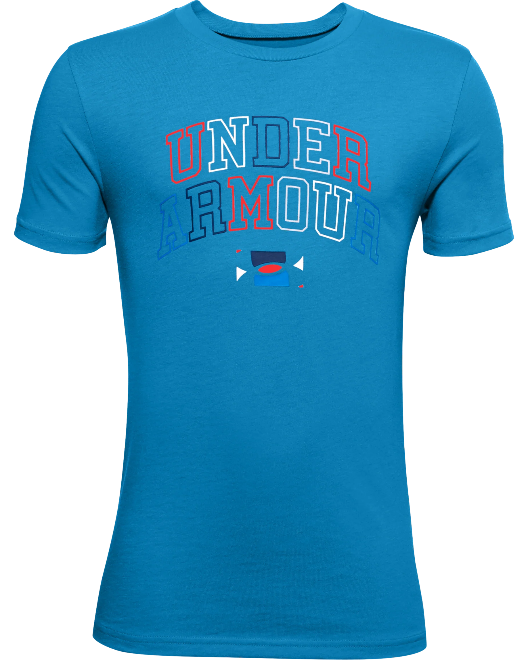 Boys' UA Multicolor Wordmark T-Shirt