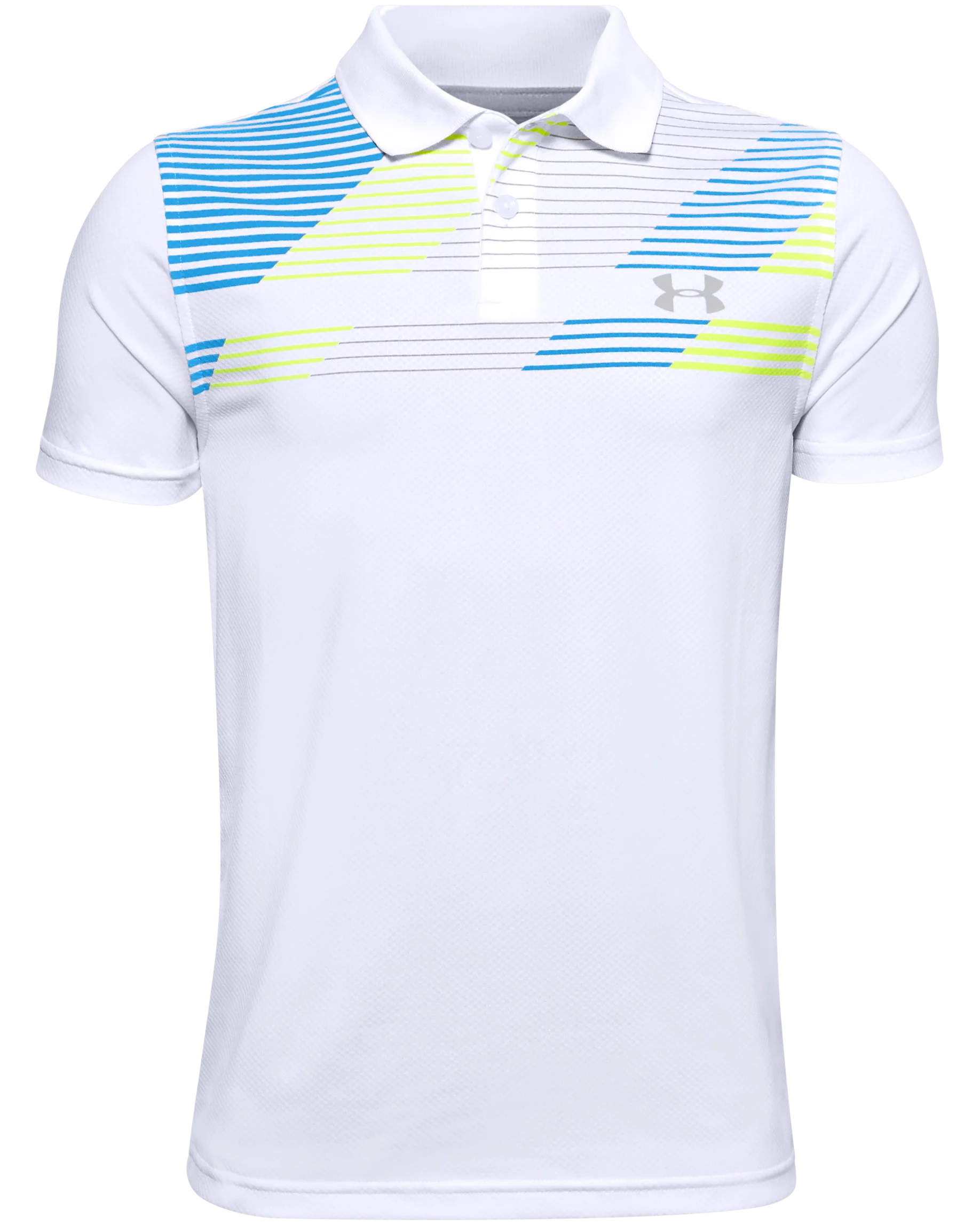 Boys' UA Performance Polo Textured Printed