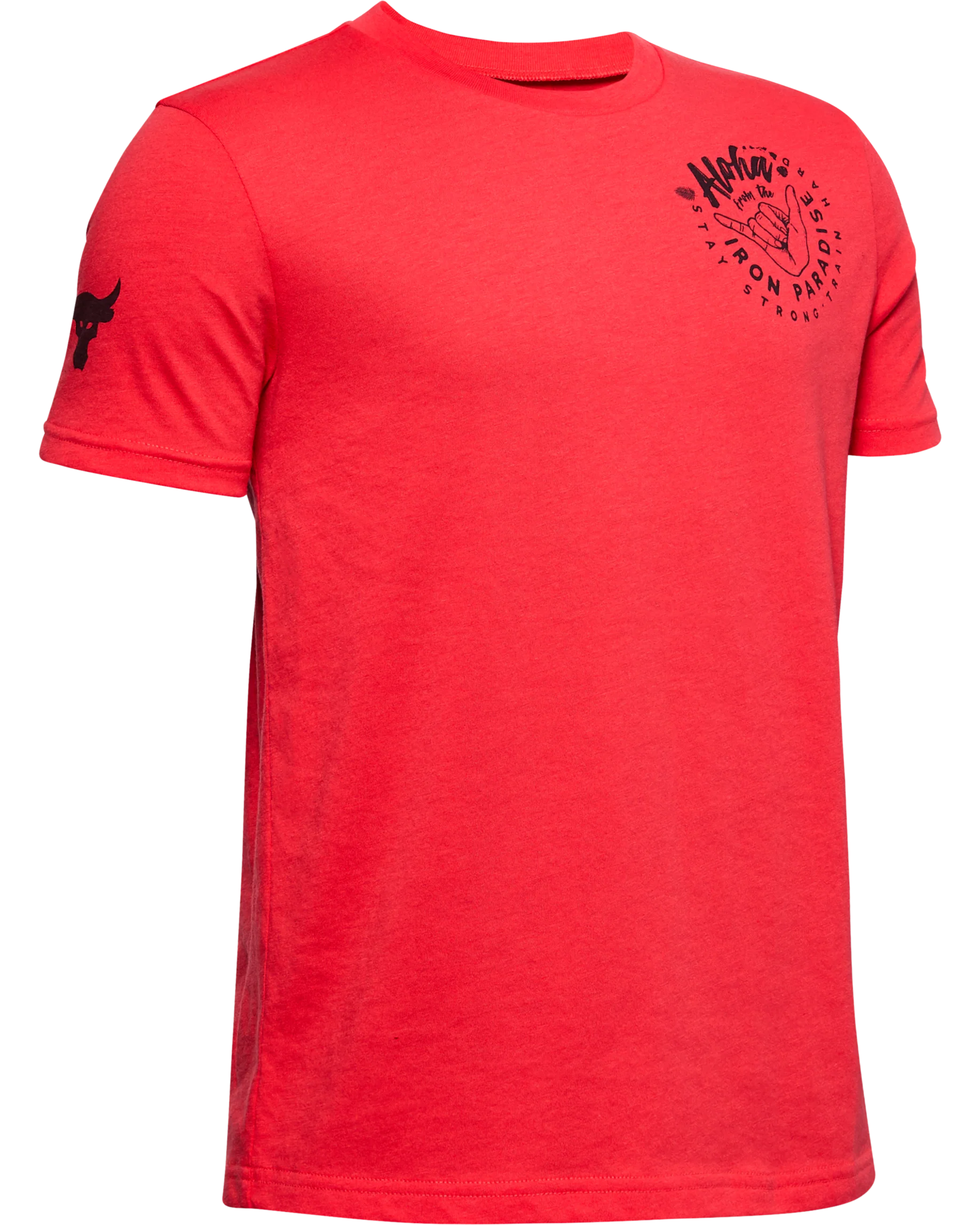 Boys' Project Rock Iron Paradise Short Sleeve