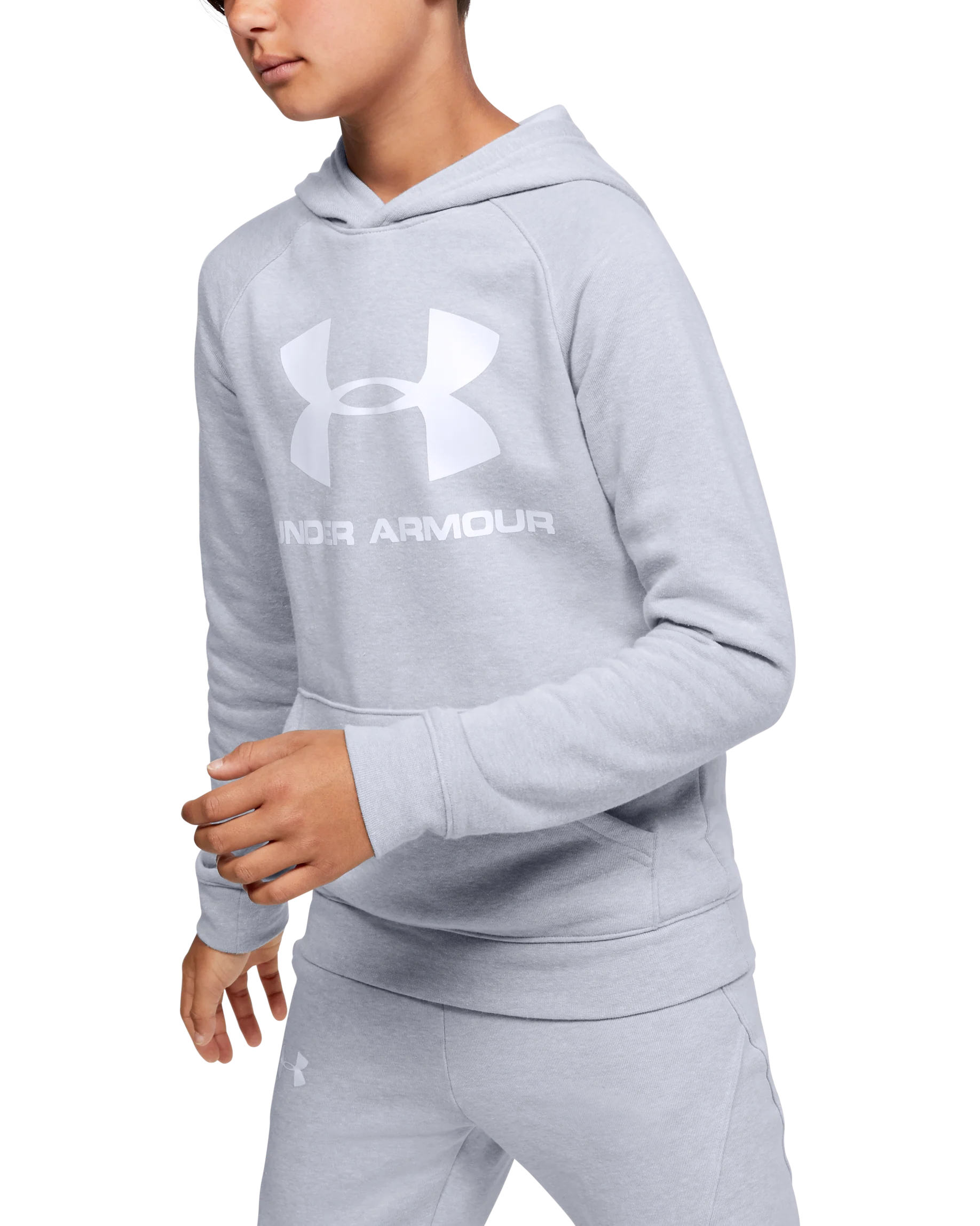 Boys' UA Rival Logo Hoodie