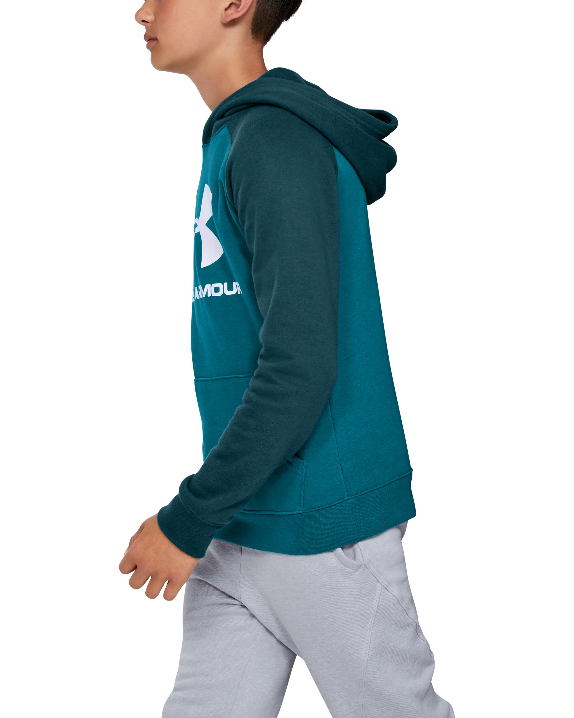 Boys' UA Rival Logo Hoodie - Image 6