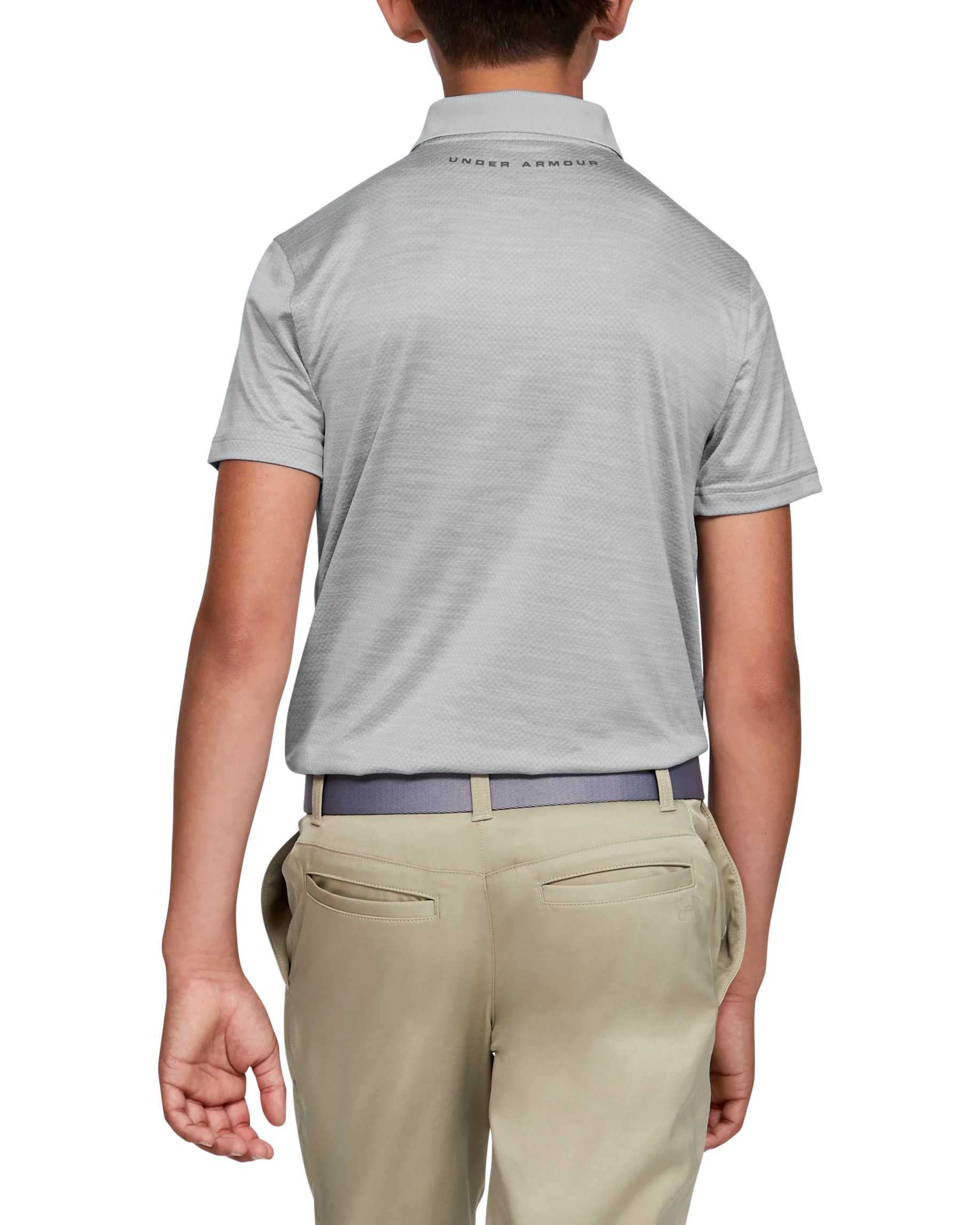 Boys' UA Performance Polo Textured - Image 2