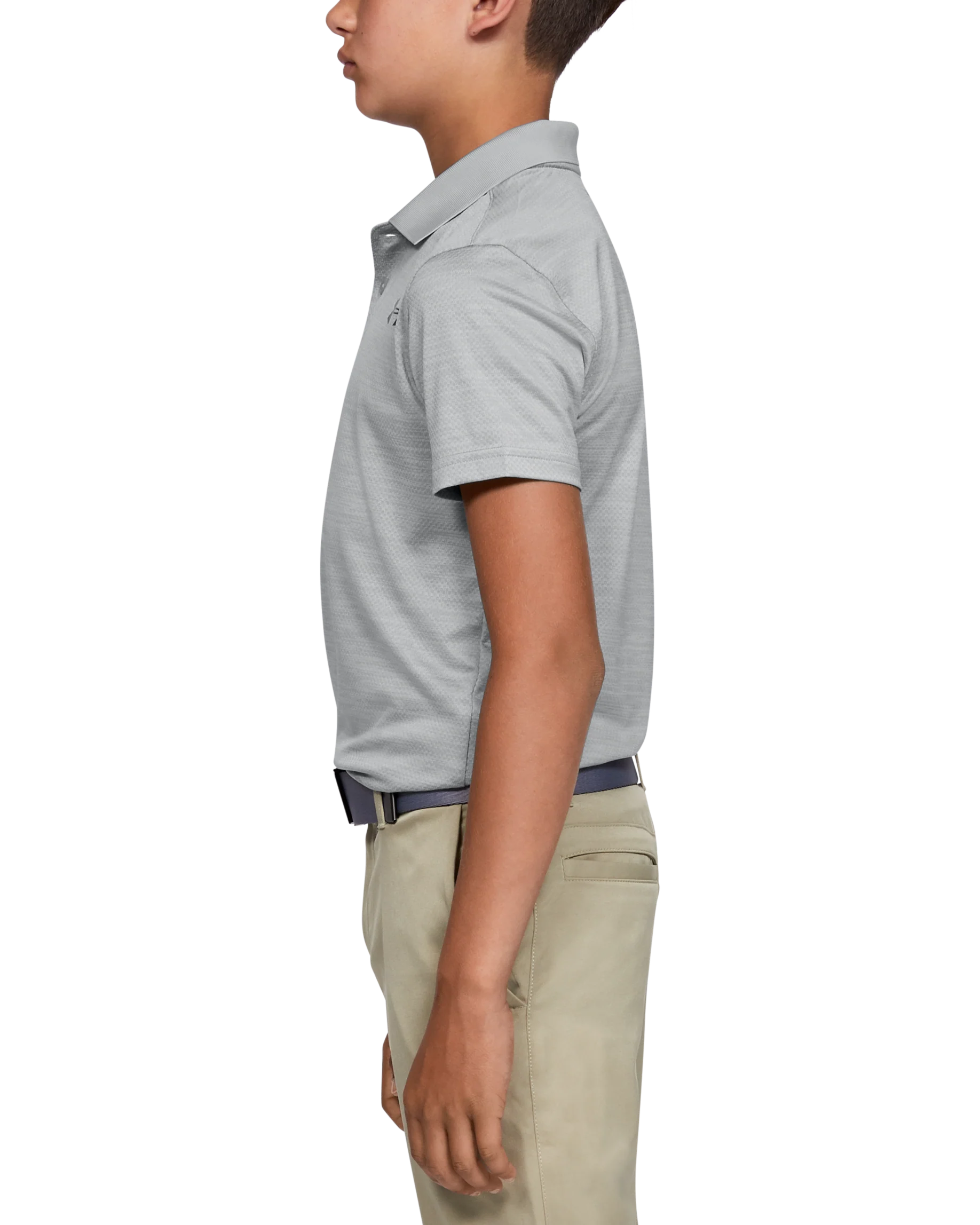 Boys' UA Performance Polo Textured - Image 6