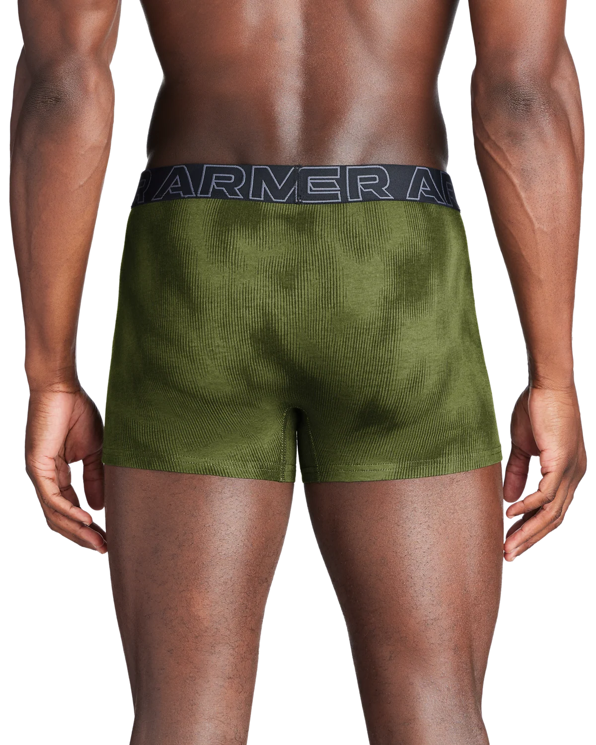 Men's UA Performance Cotton 3" 3-Pack Printed Boxerjock® - Image 3