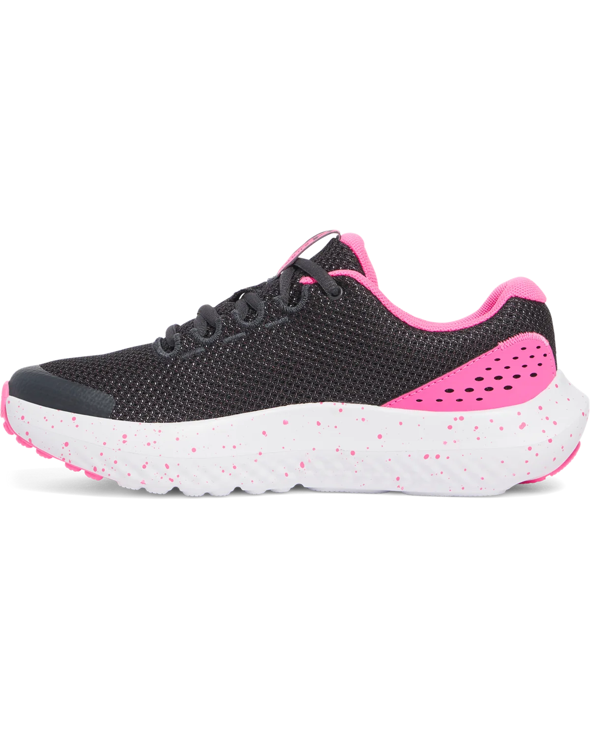 Girls' Grade School UA Surge 4 Running Shoes - Image 2