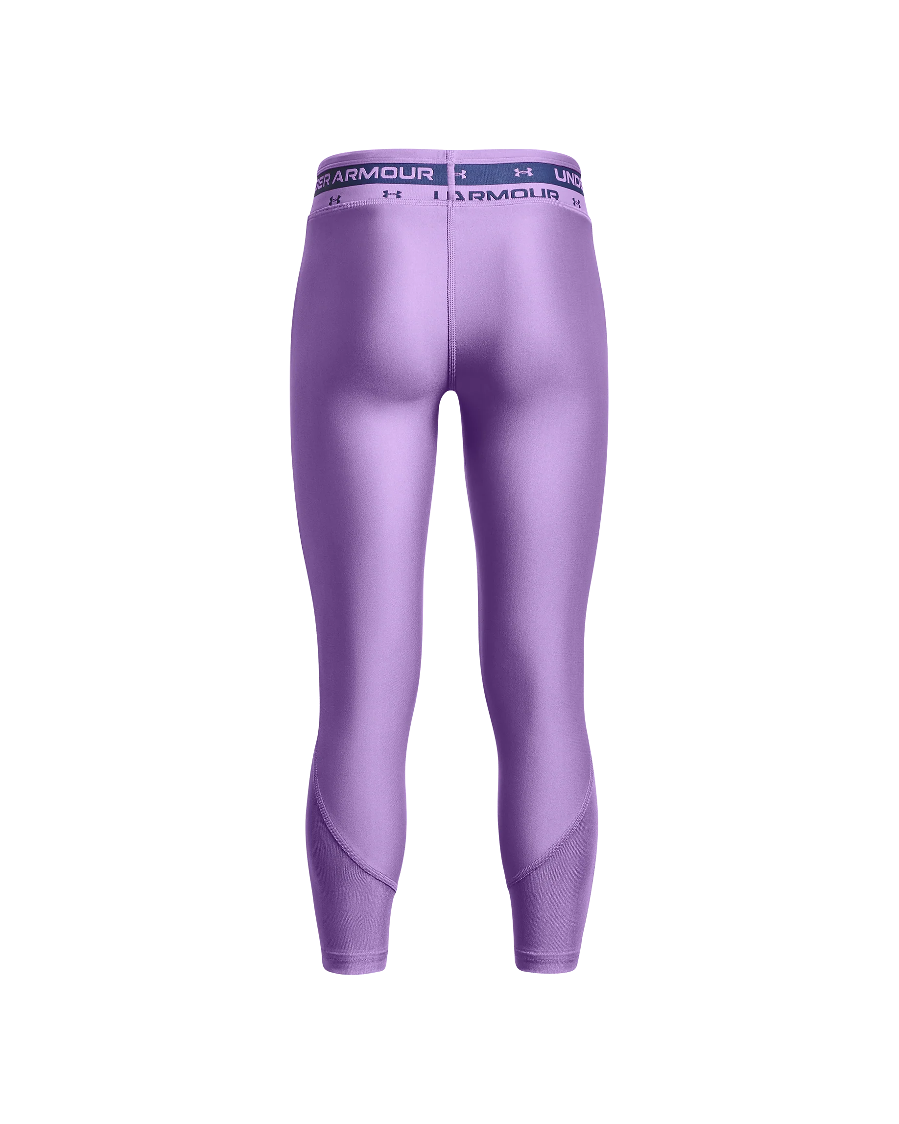 Girls' HeatGear® Armour Crop Leggings - Image 2
