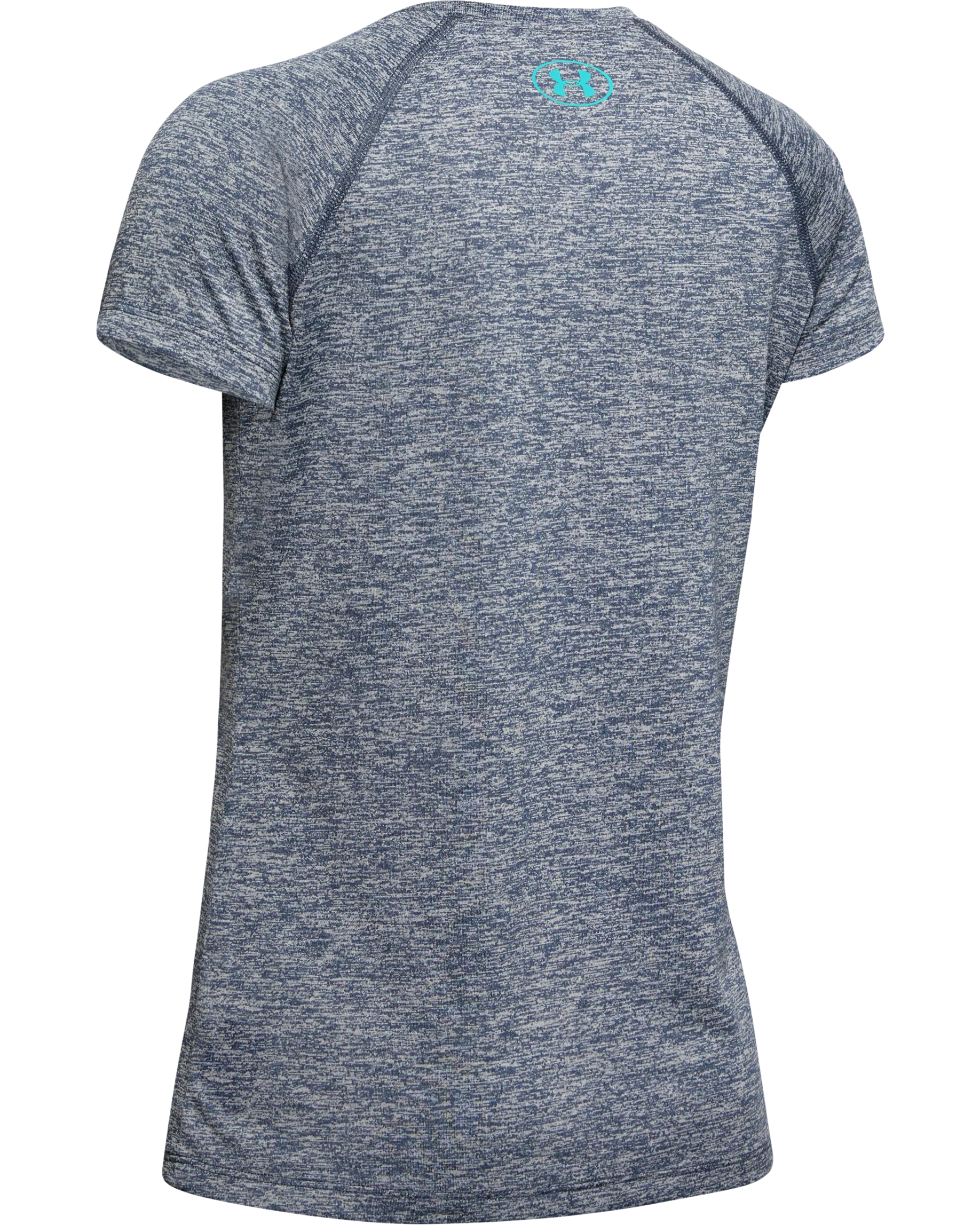 Girls' UA Big Logo Tee Twist Short Sleeve Shirt - Image 5