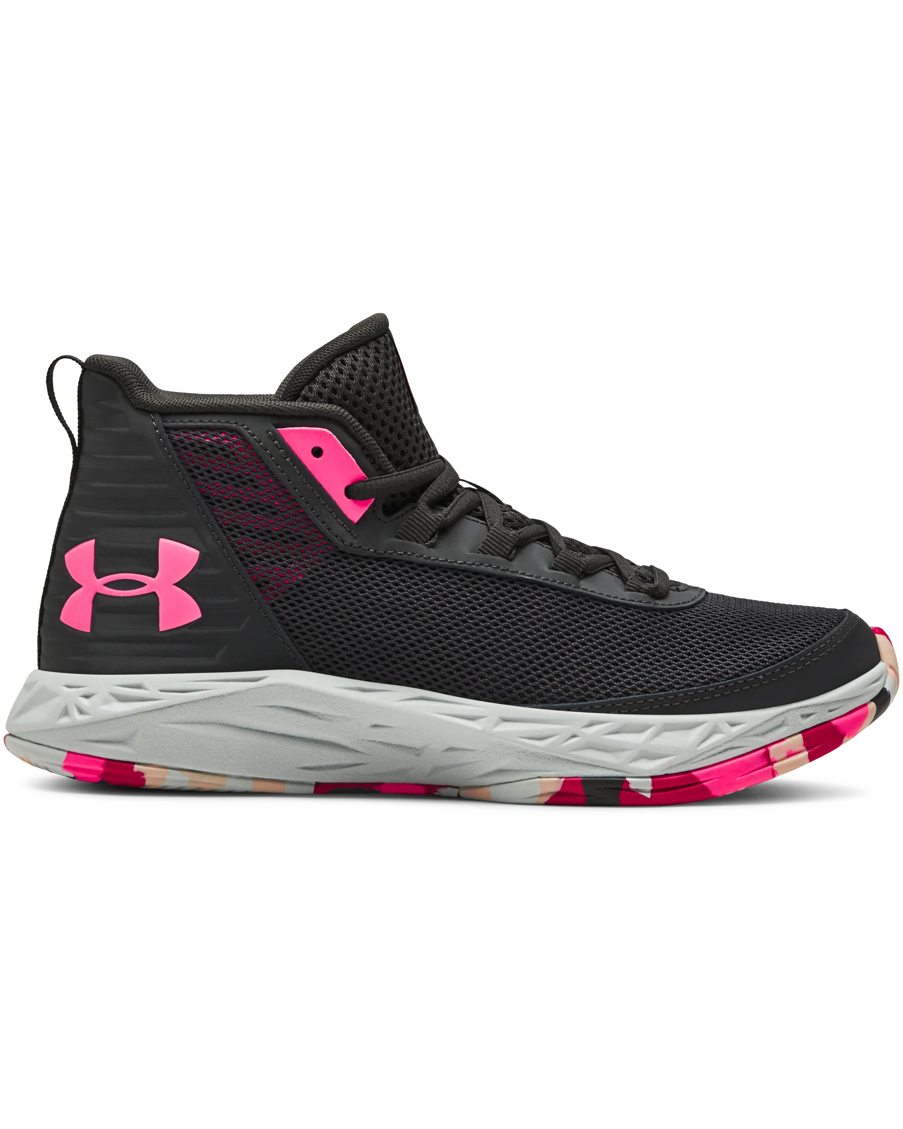 Girls' UA GGS Jet 2018 Basketball Shoes