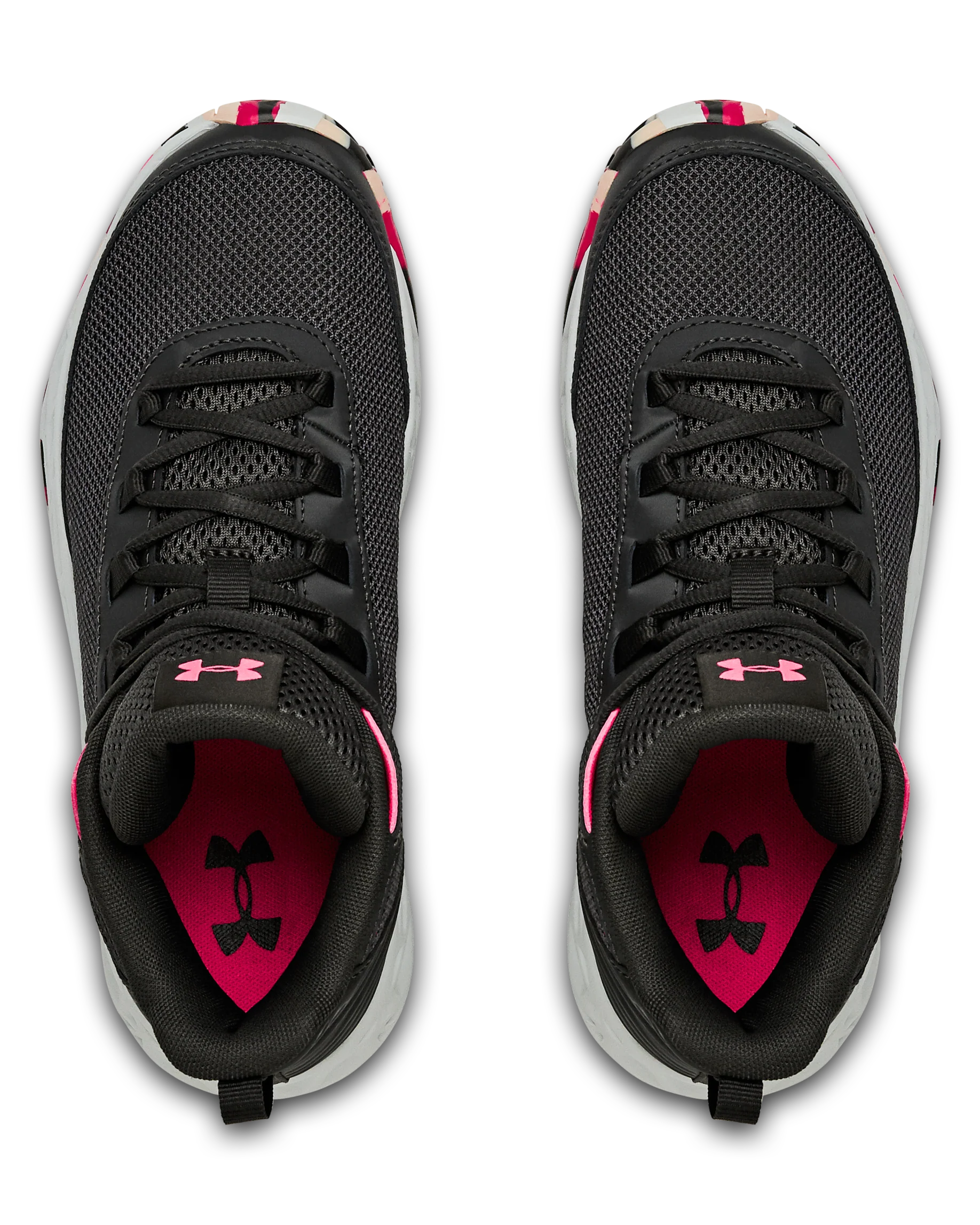Girls' UA GGS Jet 2018 Basketball Shoes - Image 4