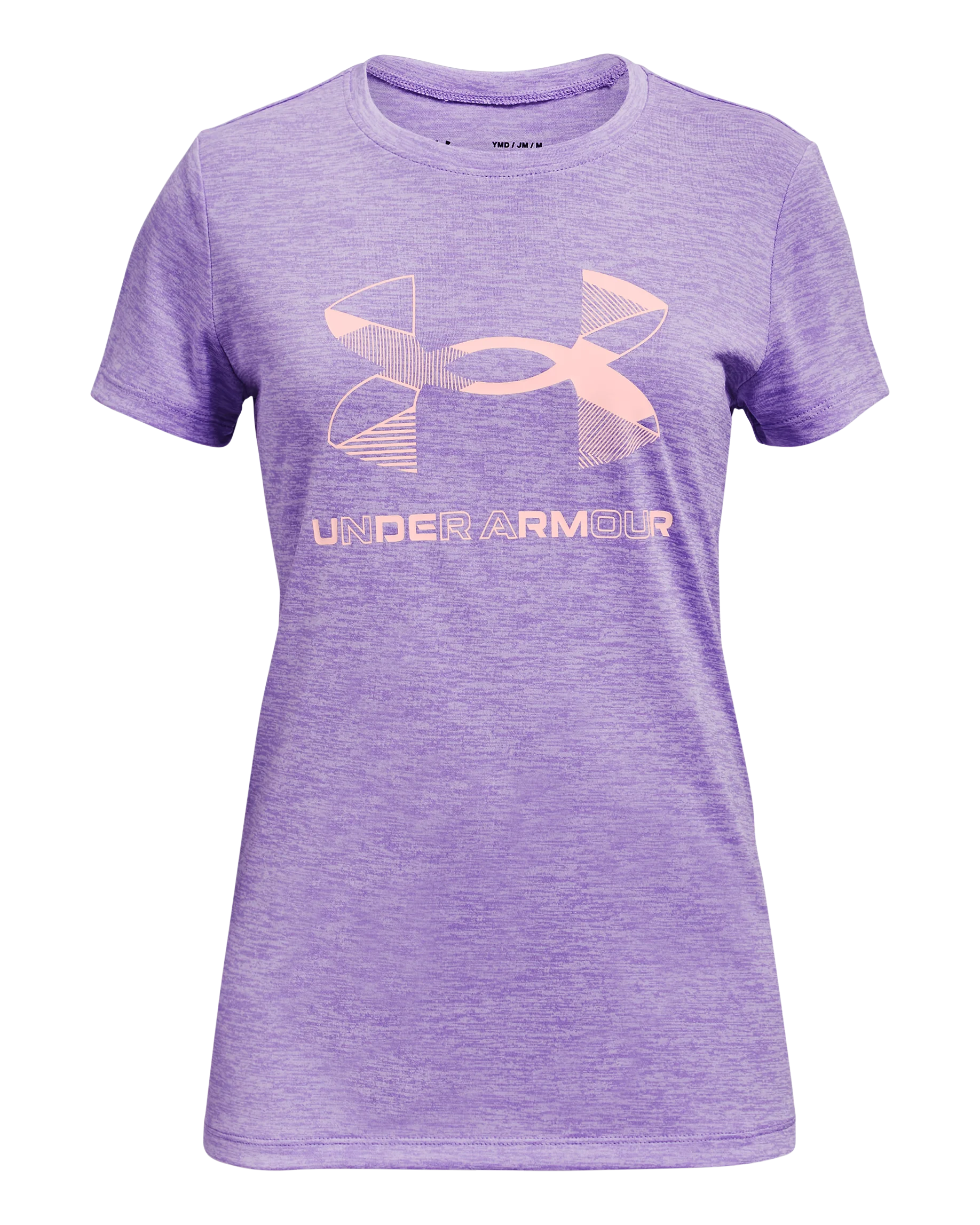 Girls' UA Graphic Twist Big Logo Short Sleeve