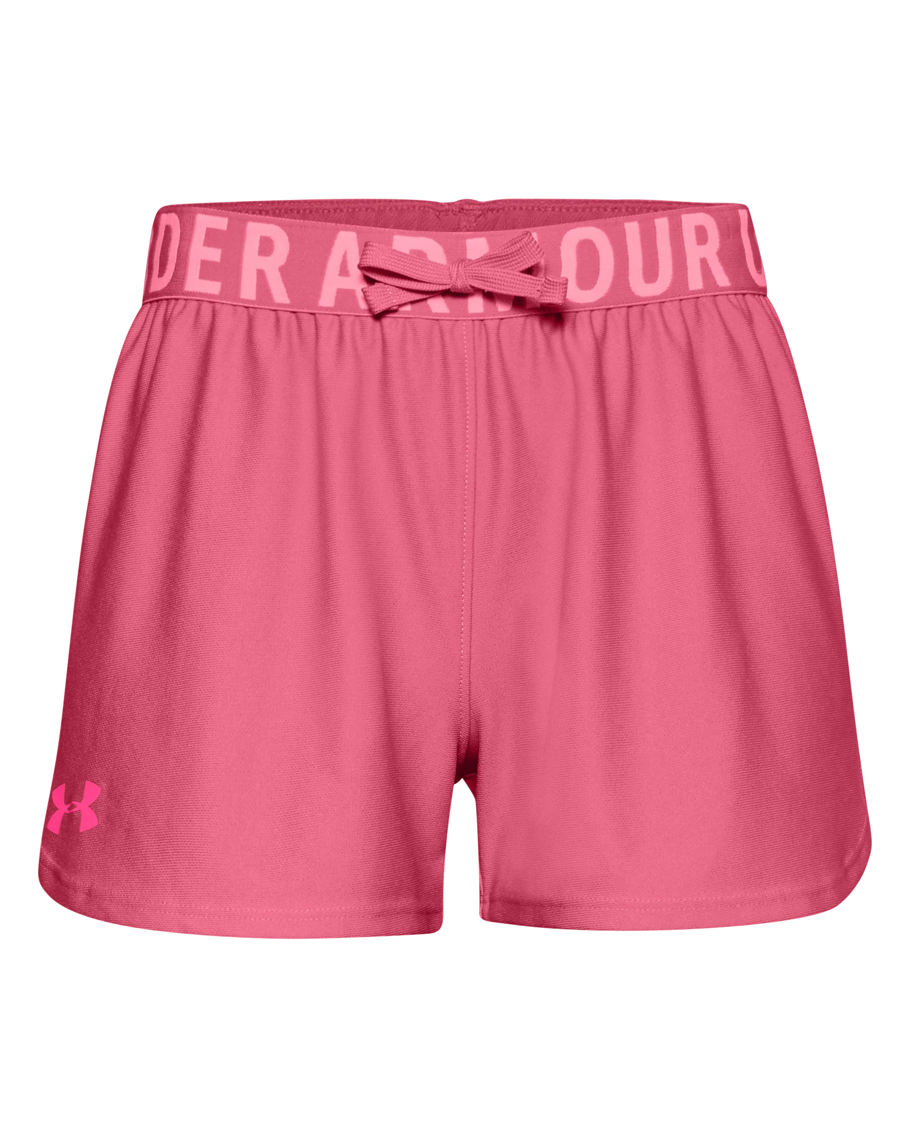 Girls' UA Play Up Solid Shorts