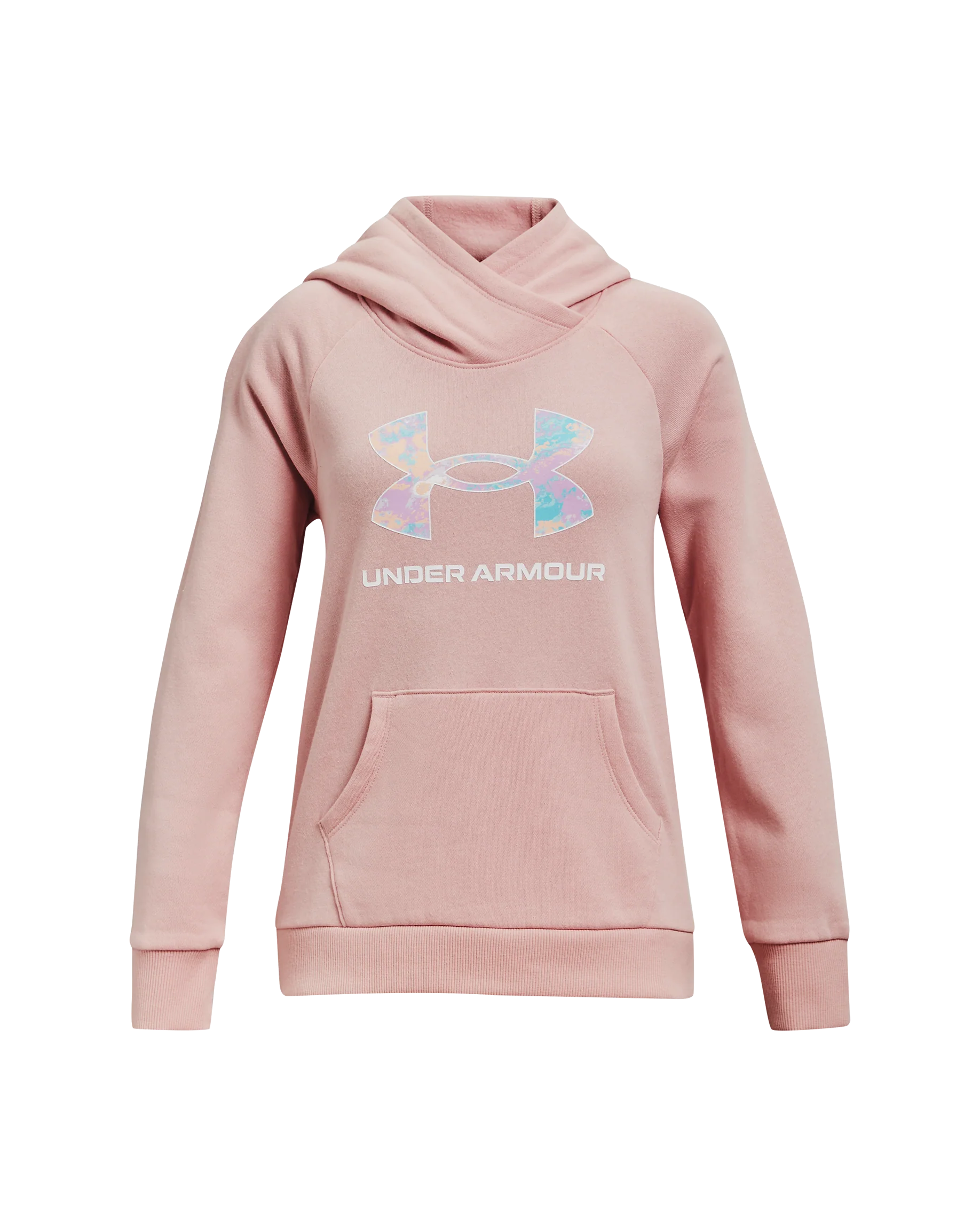 Girls' UA Rival Fleece Core Logo Hoodie