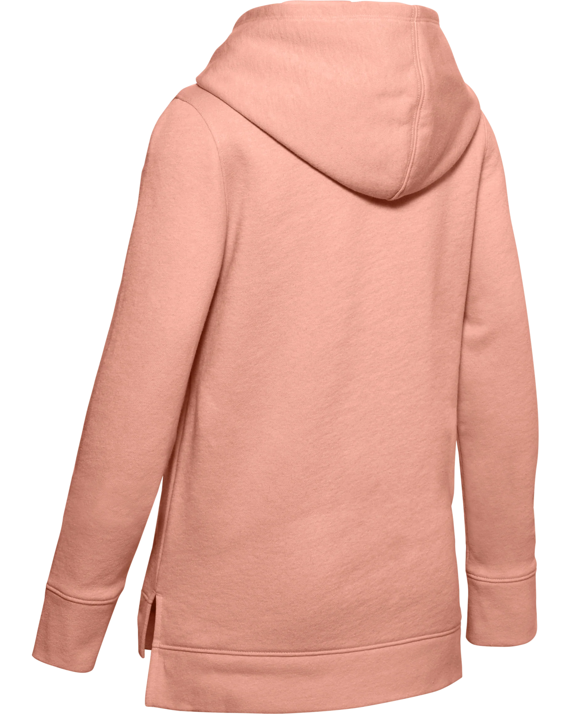 Girls' UA Rival Print Fill Logo Hoodie - Image 2