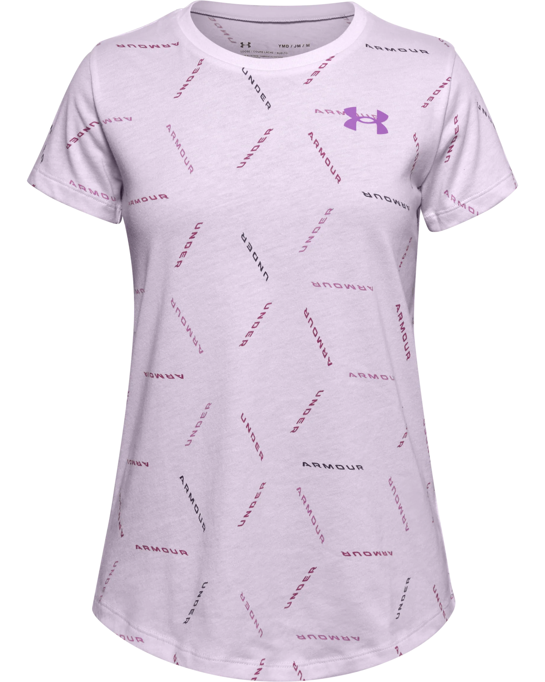 Girls' UA Twitch Multi Print Short Sleeve