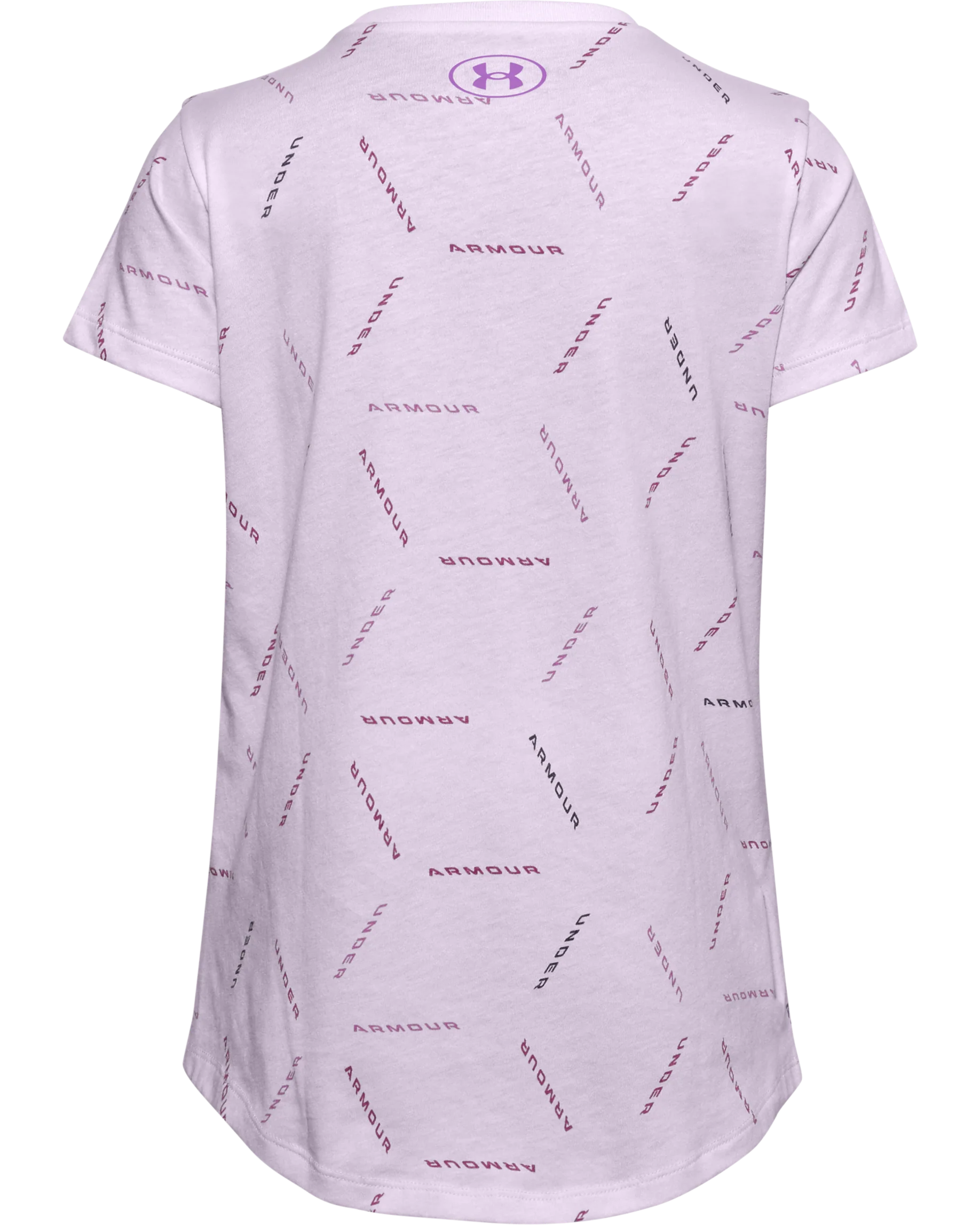 Girls' UA Twitch Multi Print Short Sleeve - Image 2