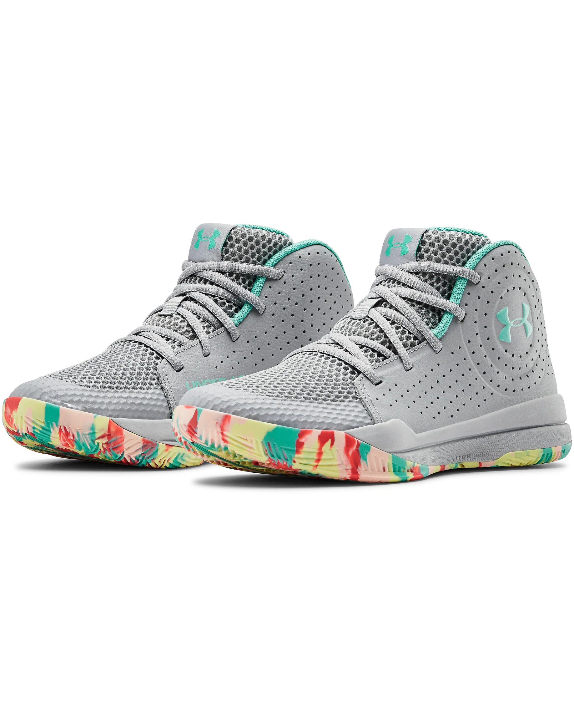 Grade School UA Jet 2019 Basketball Shoes - Image 3