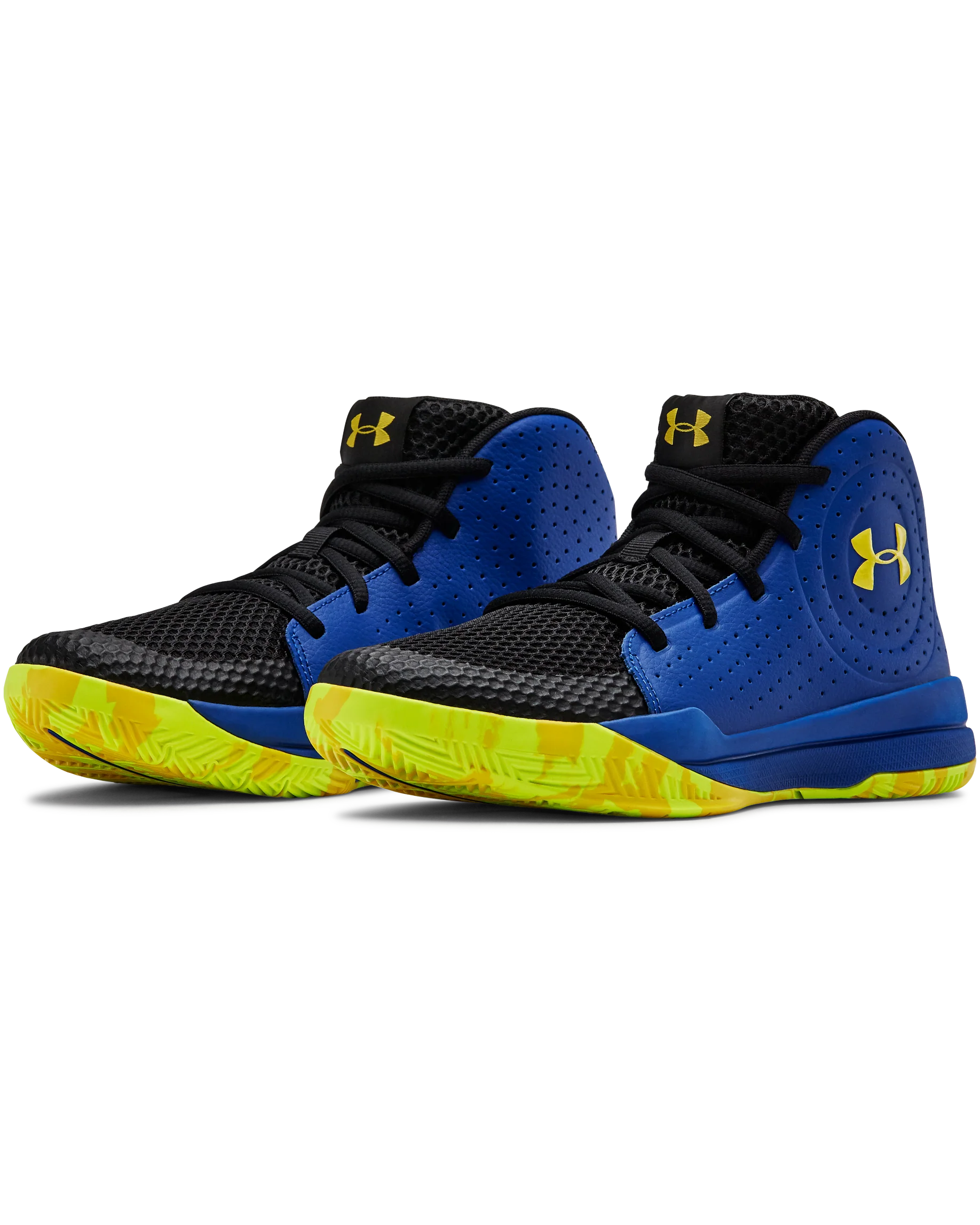 Grade School UA Jet 2019 Basketball Shoes - Image 3
