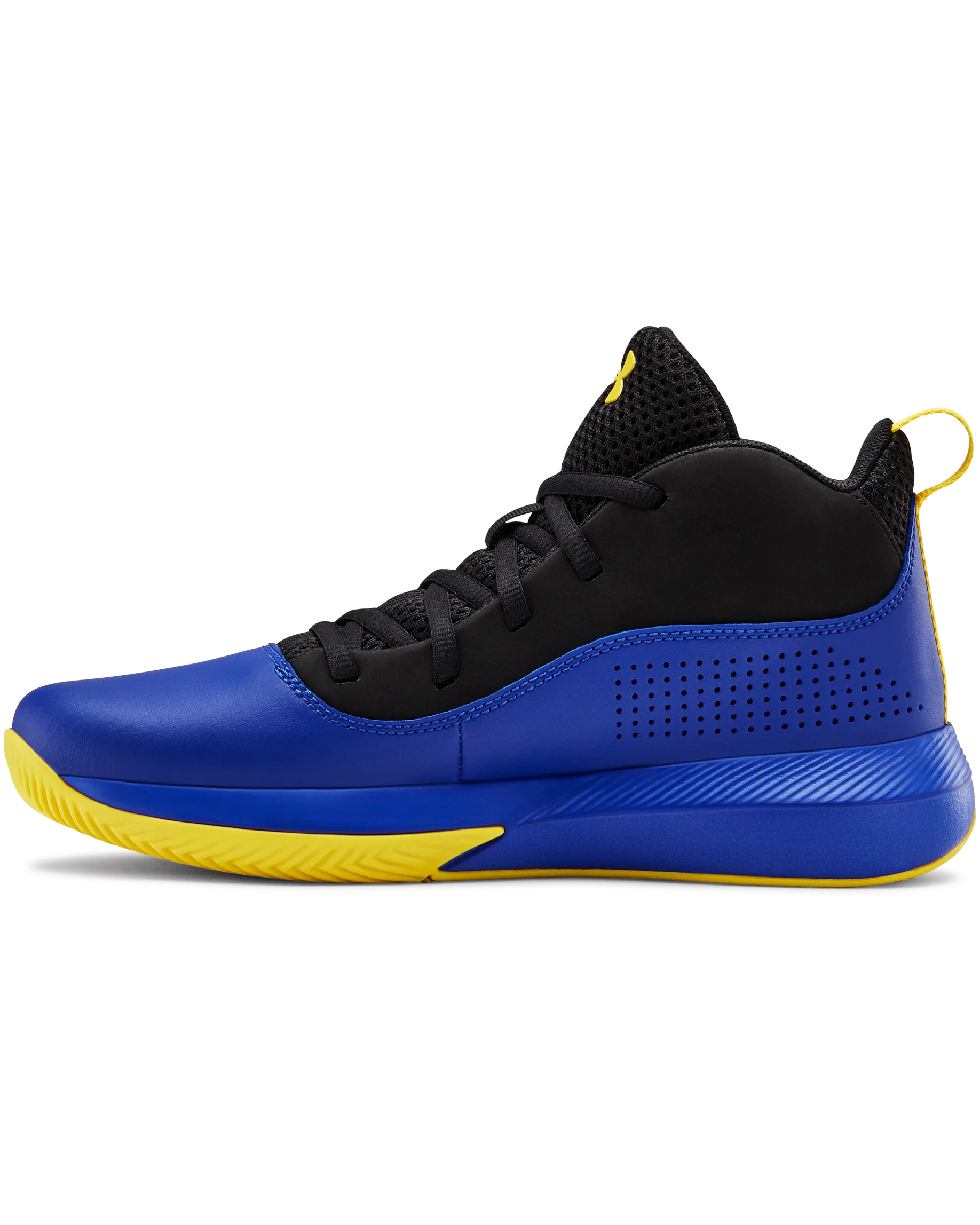 Grade School UA Lockdown 4 Basketball Shoes - Image 2
