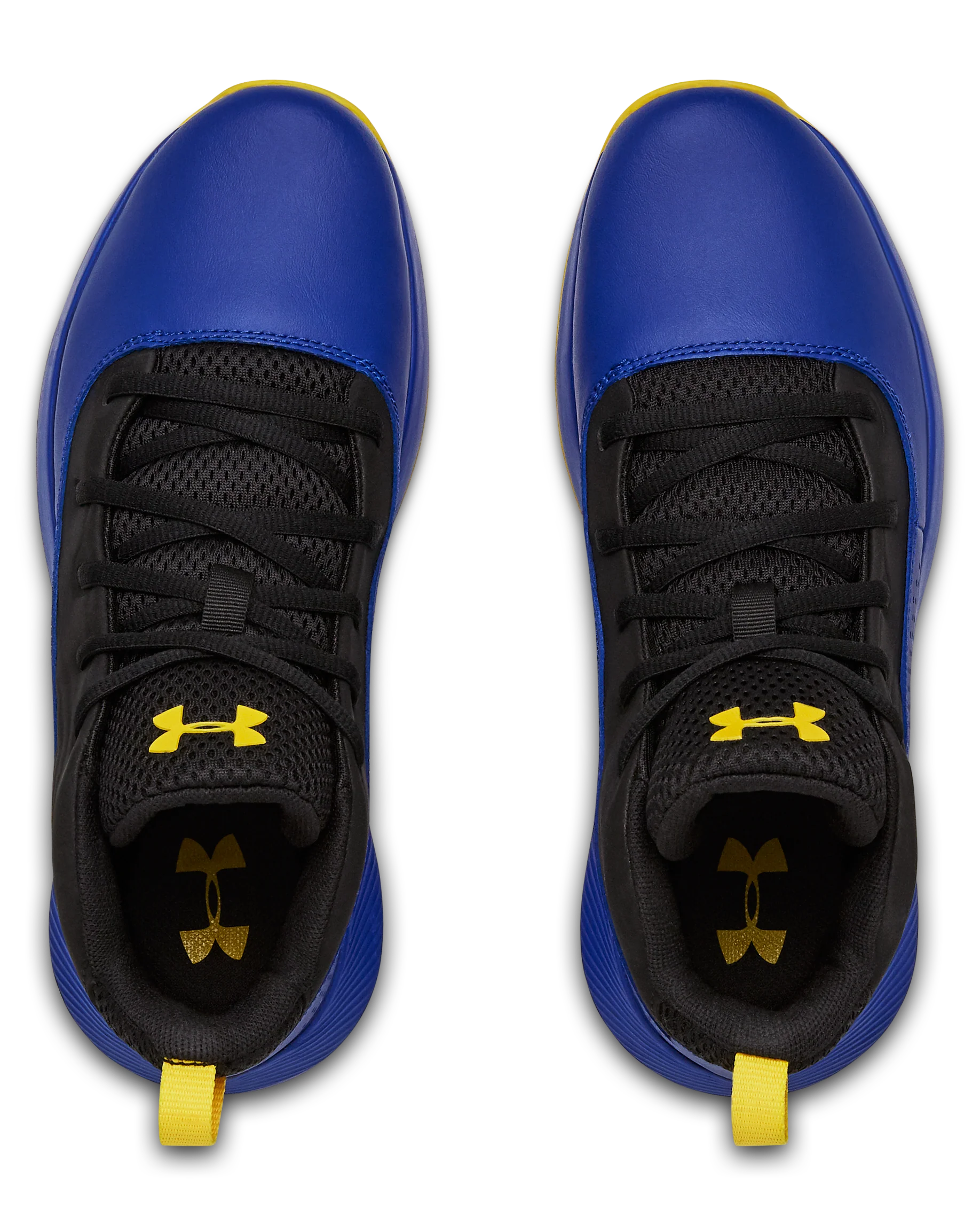 Grade School UA Lockdown 4 Basketball Shoes - Image 4