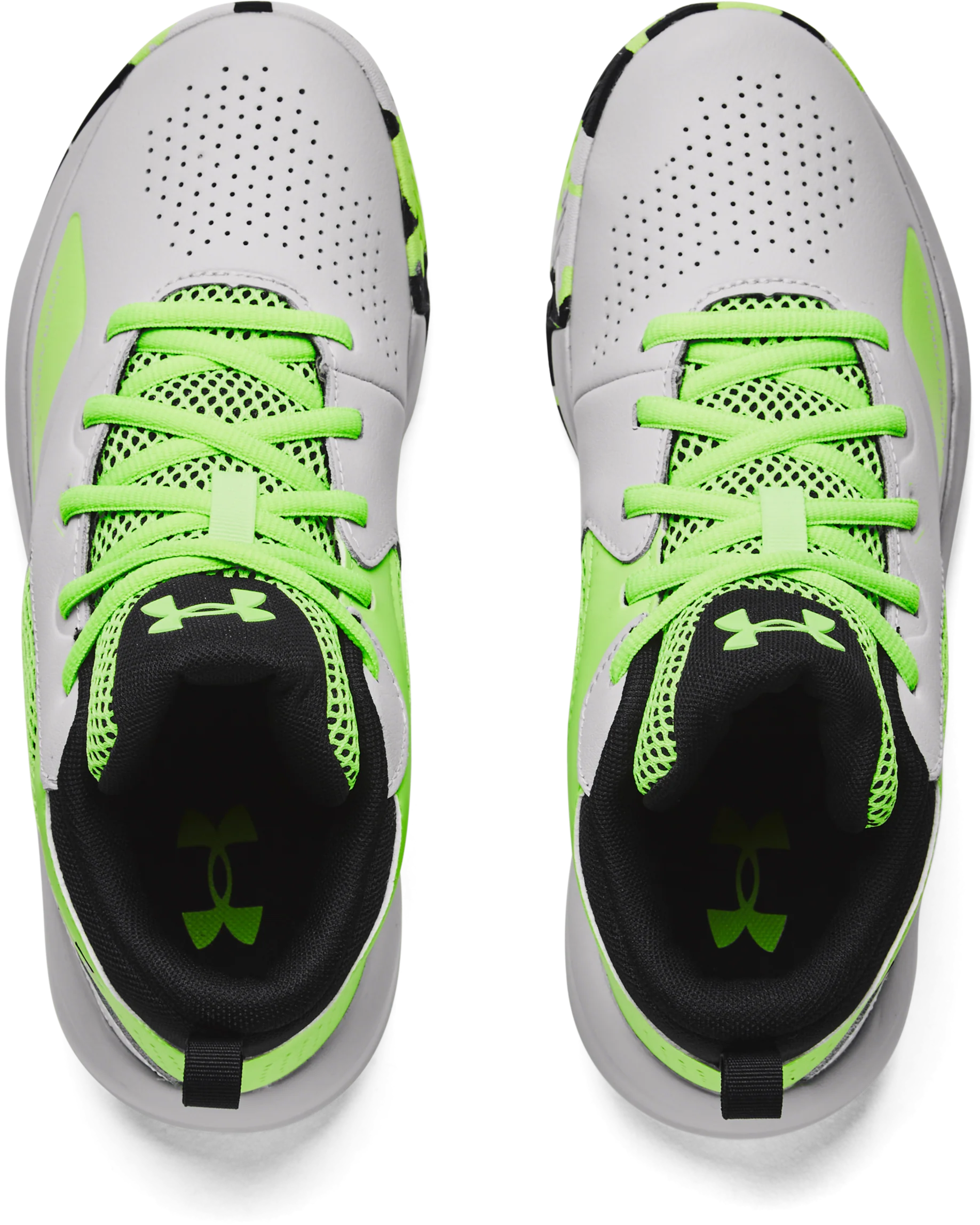 Grade School UA Lockdown 5 Basketball Shoes - Image 4
