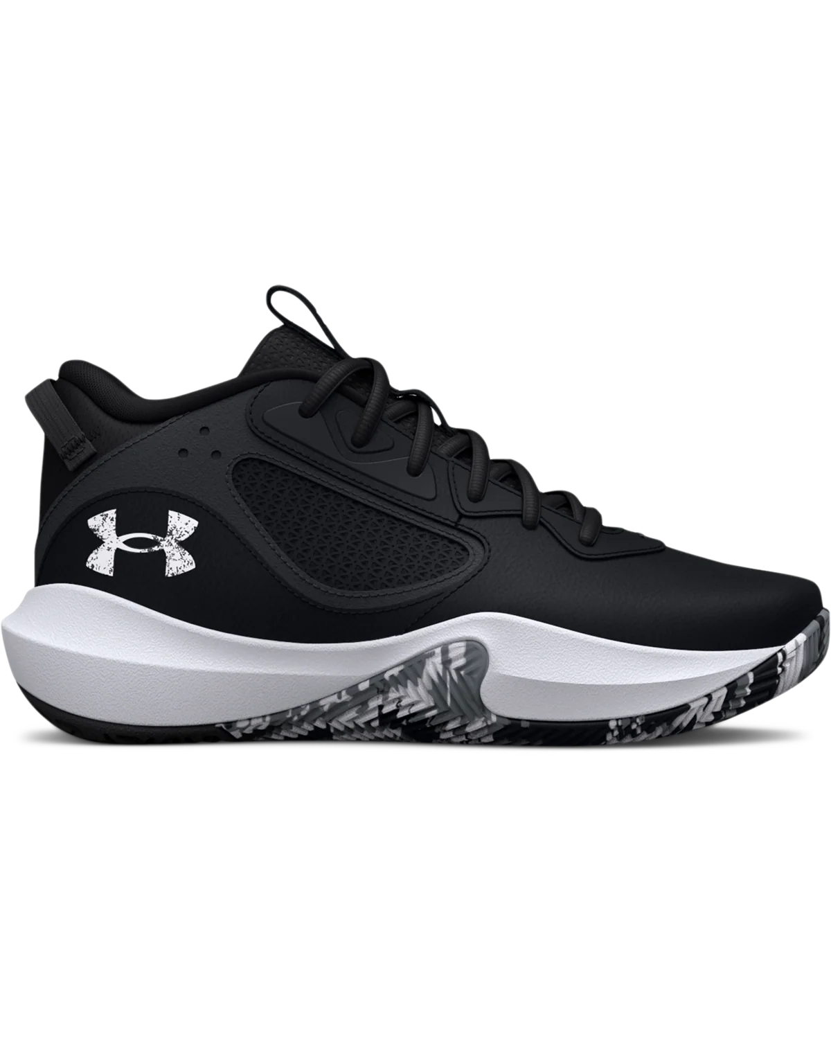 Grade School UA Lockdown 6 Basketball Shoes