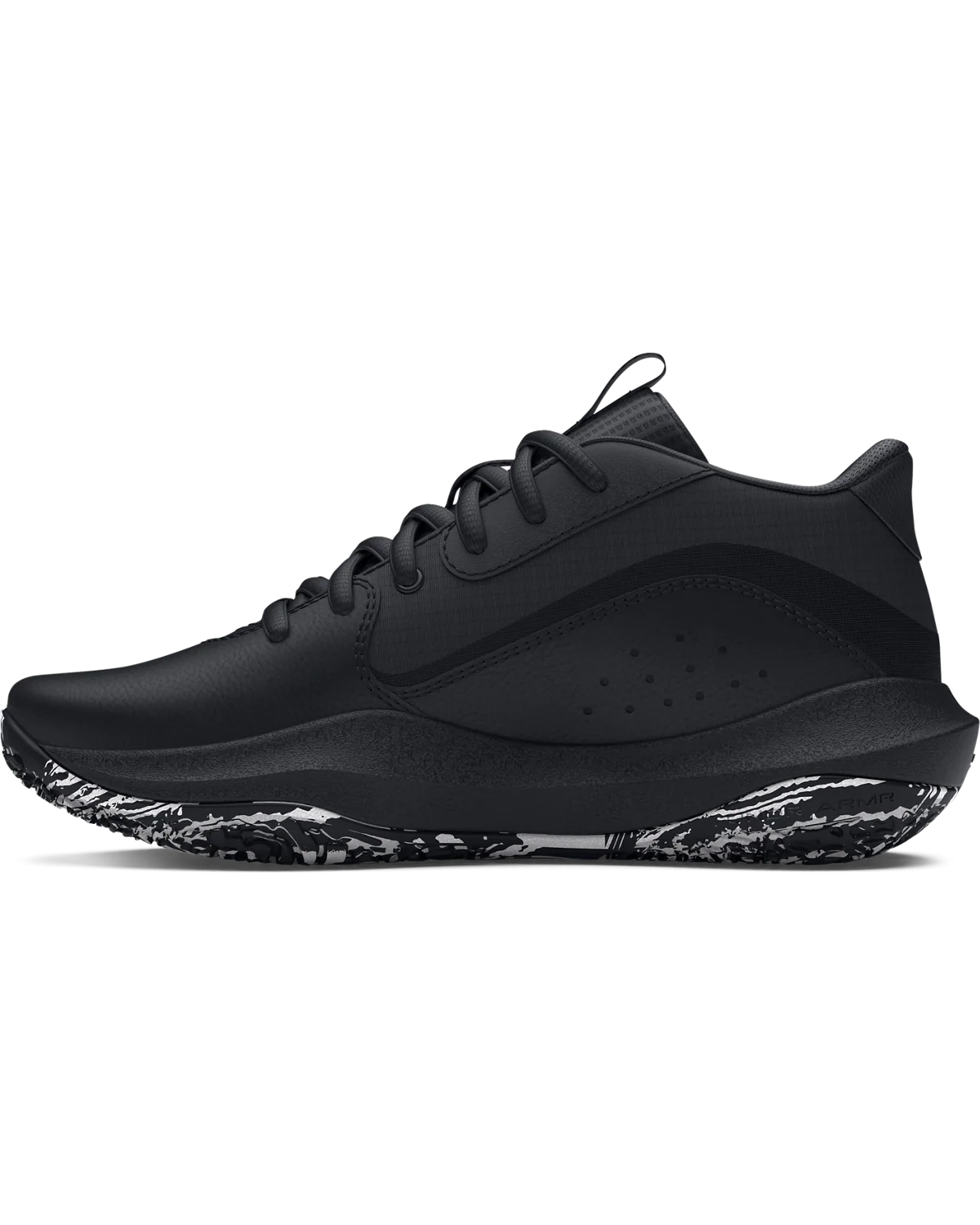 Grade School UA Lockdown 7 Basketball Shoes - Image 4