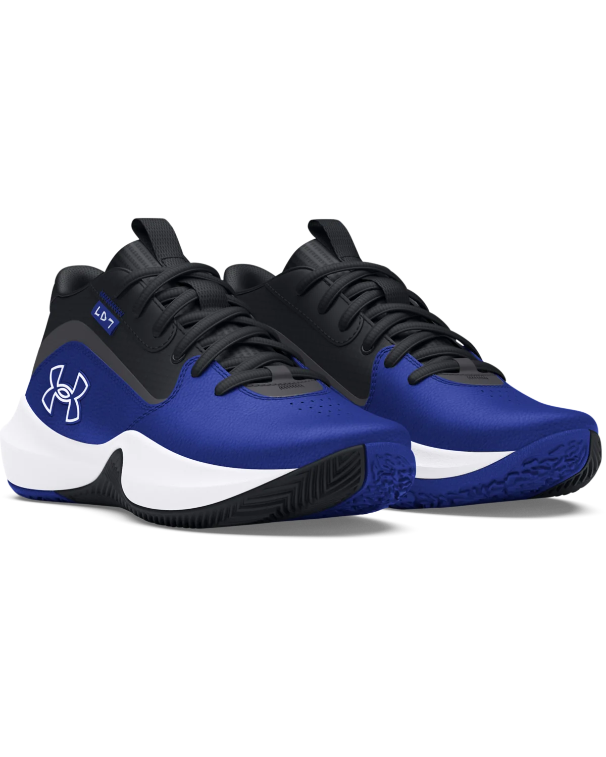 Grade School UA Lockdown 7 Basketball Shoes - Image 3