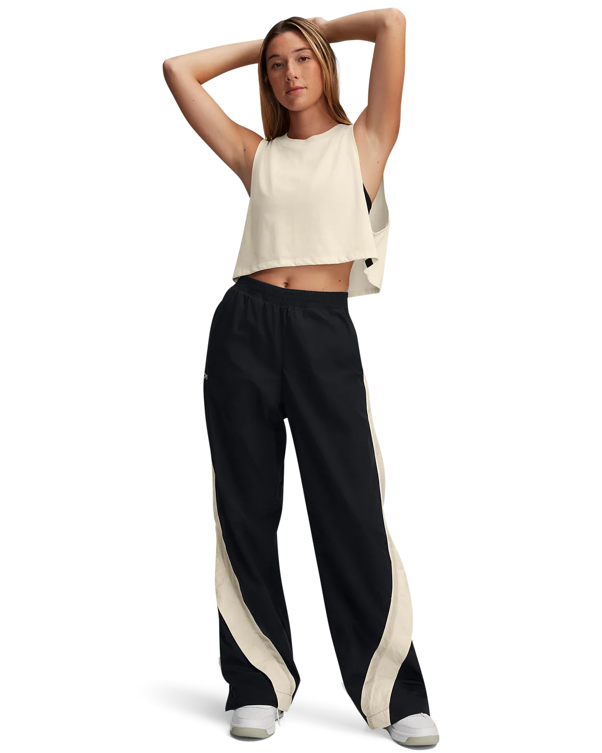 Women's UA Icon Crinkle Tear-Away Pants - Image 3