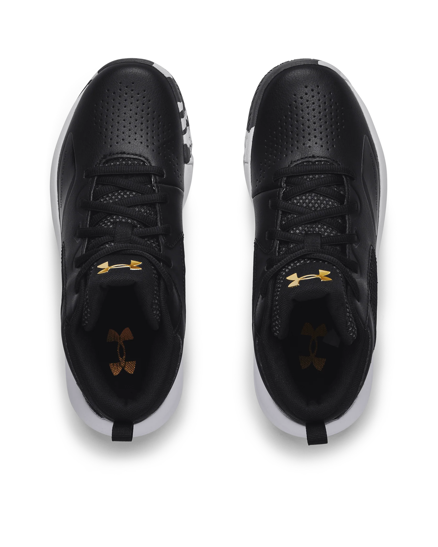 Grade School UA Lockdown 5 Basketball Shoes - Image 4