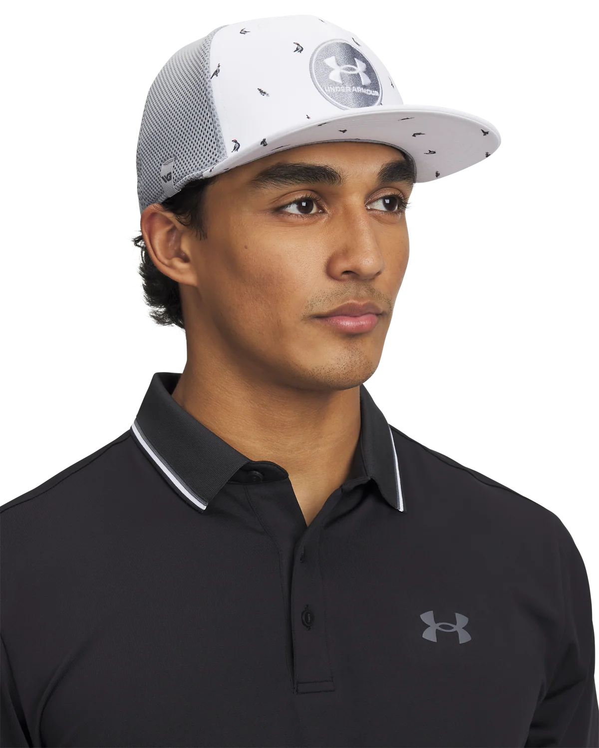 Men's UA Iso-Chill Drive Low Stretch Fit Cap - Image 2