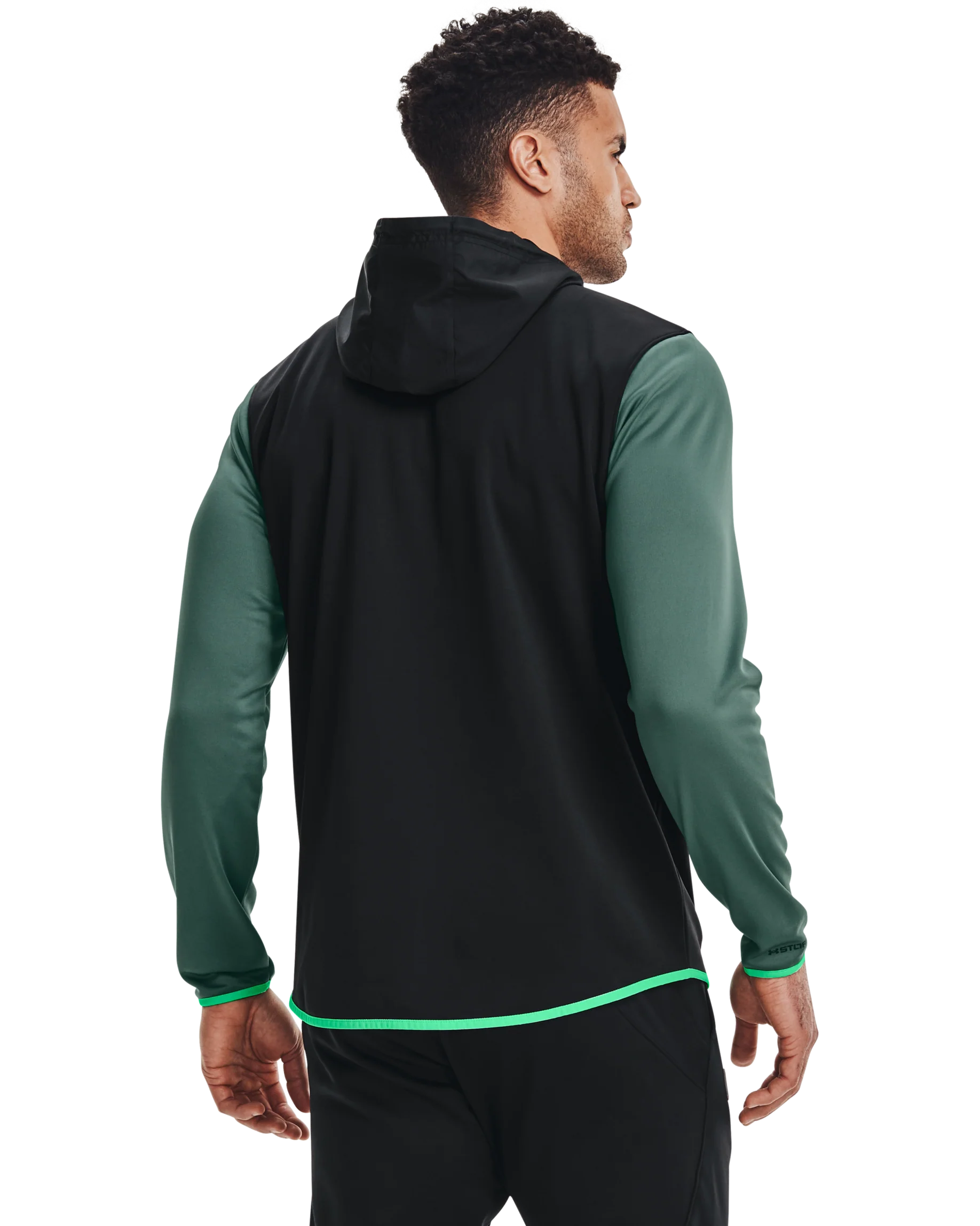 Men's Armour Fleece® Storm ½ Zip Hoodie - Image 2