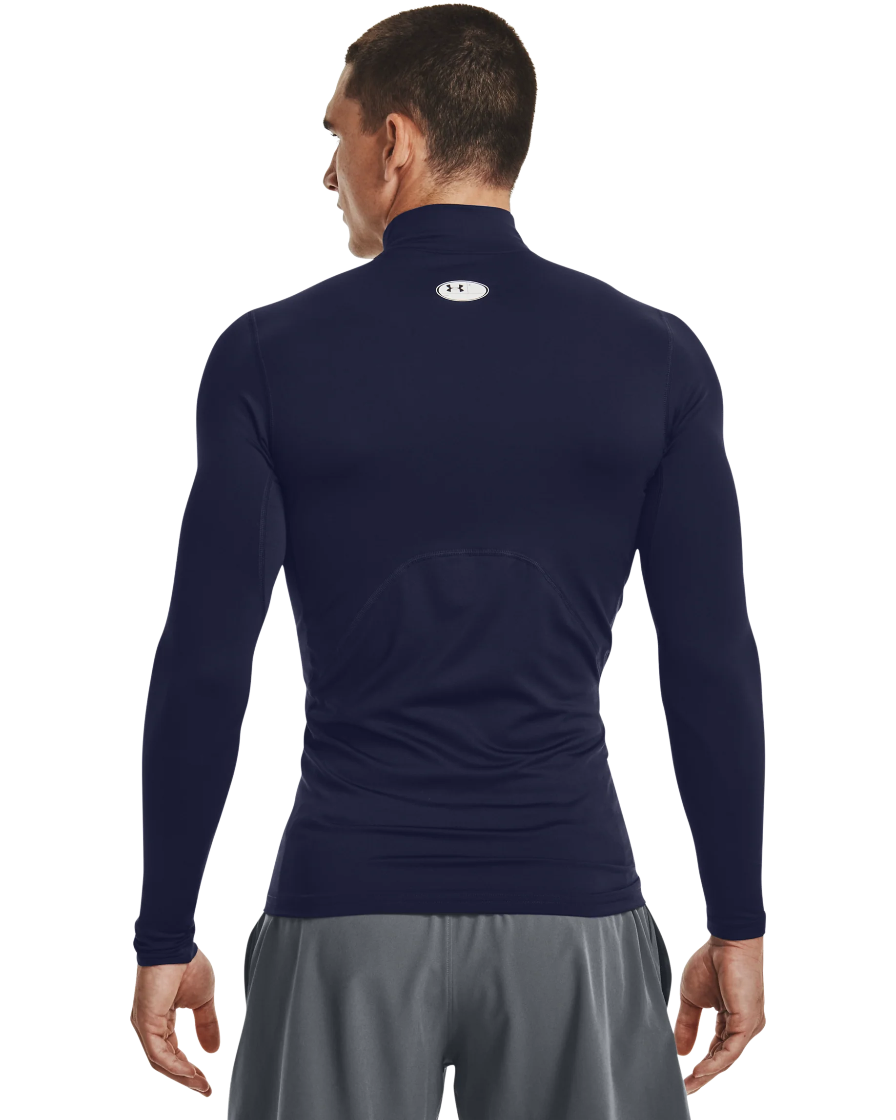 Men's UA ColdGear® Armour Compression Mock - Image 2