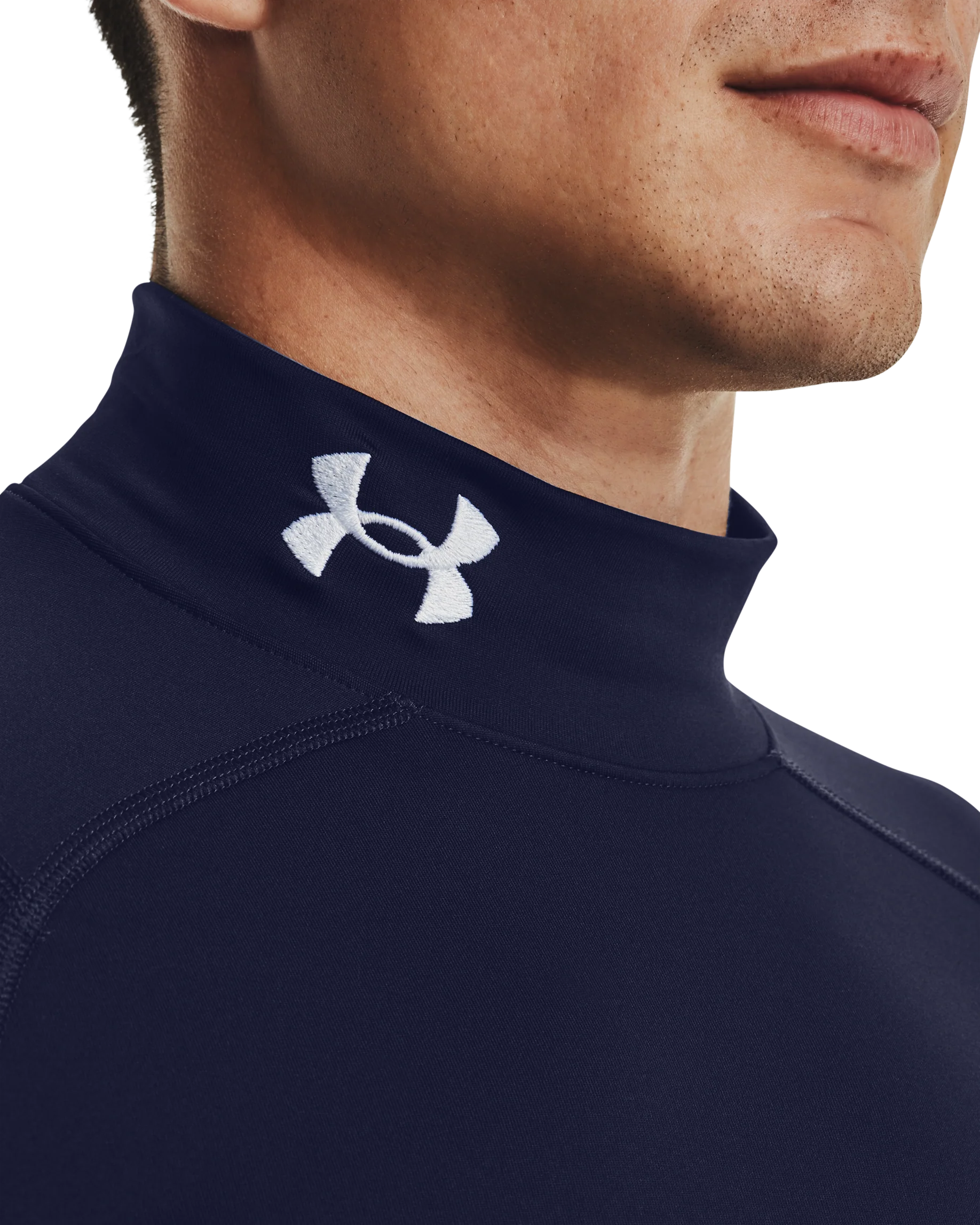 Men's UA ColdGear® Armour Compression Mock - Image 5