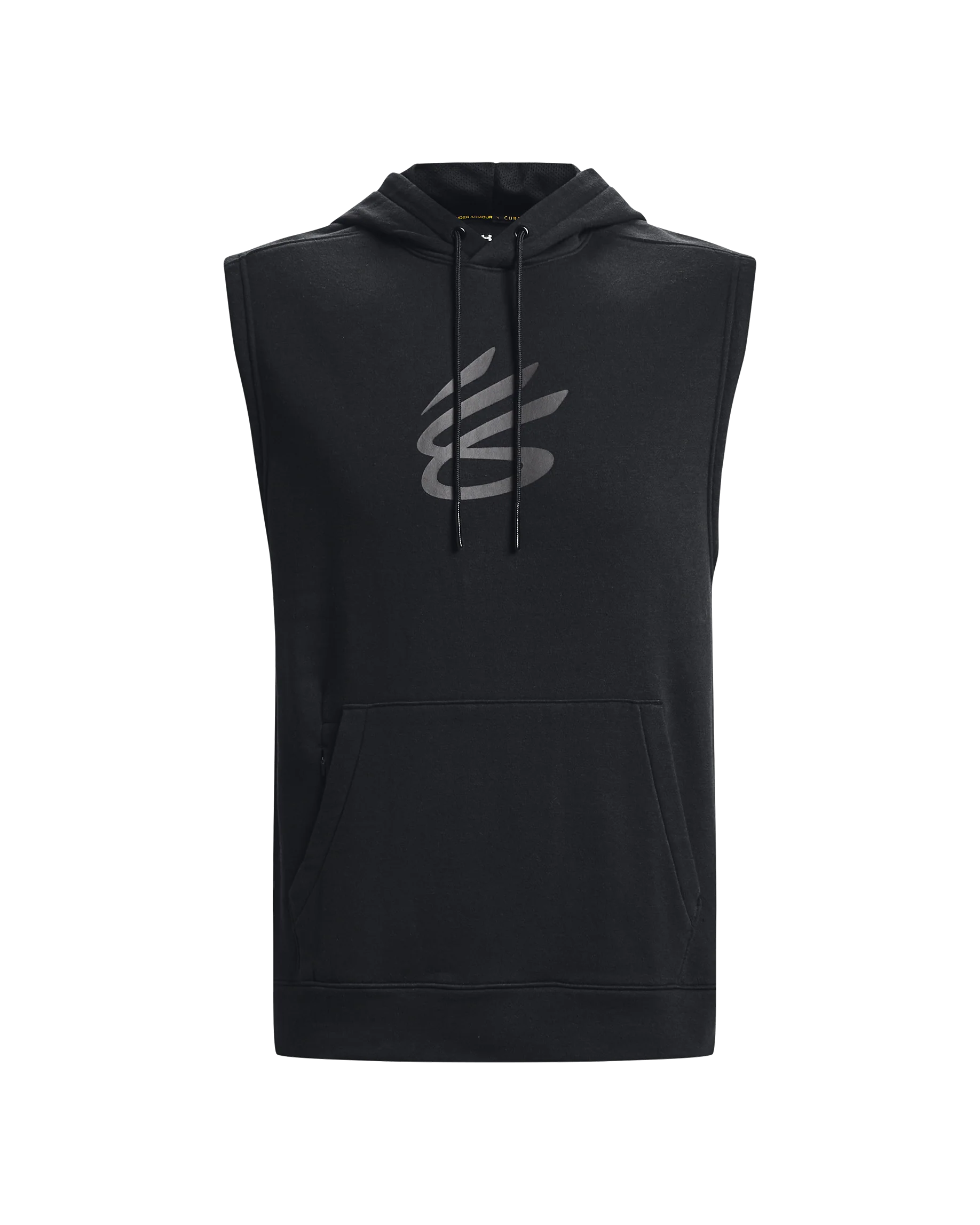 Men's Curry Fleece Sleeveless Hoodie - Image 4
