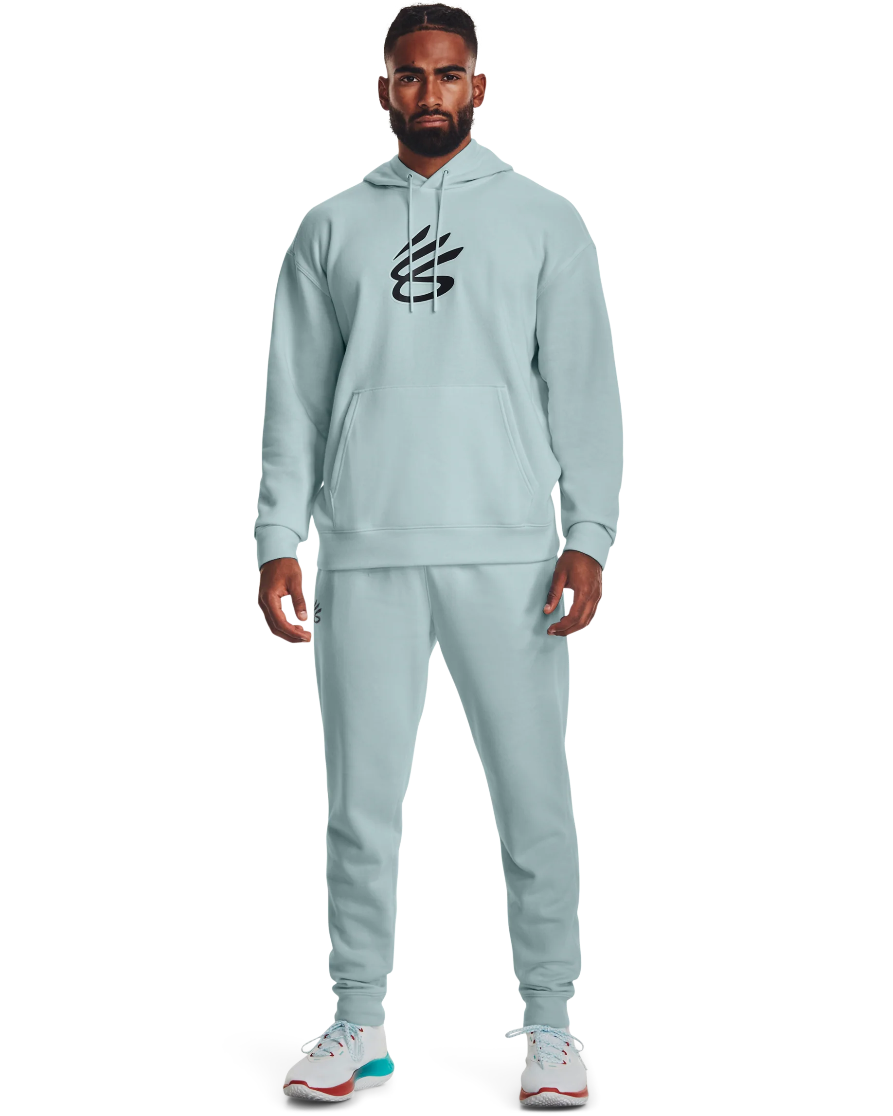 Men's UA Curry Fleece Sweatpants - Image 3