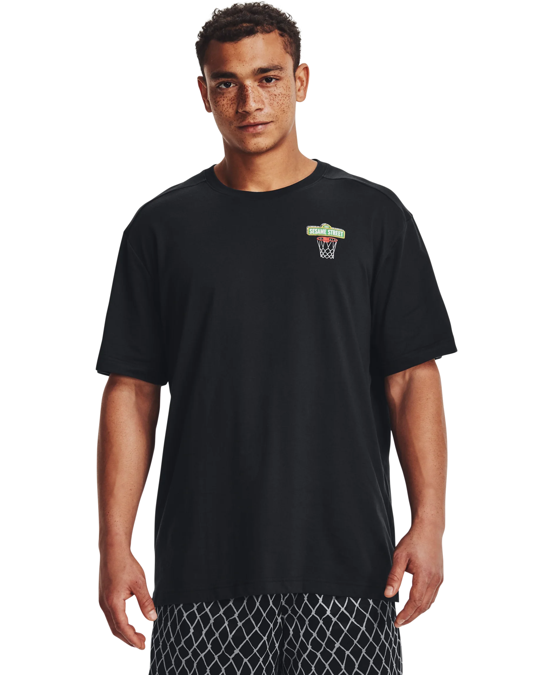 Men's Curry Sesame Street Graphic T-Shirt