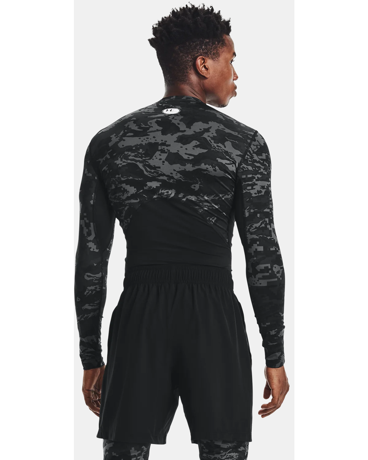 Men's HeatGear® Armour Camo Long Sleeve - Image 2