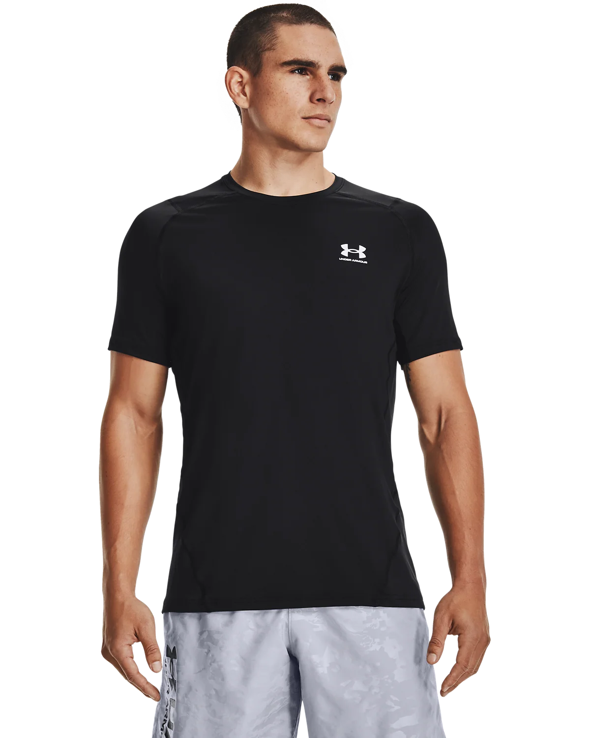 Men's HeatGear® Armour Fitted Short Sleeve