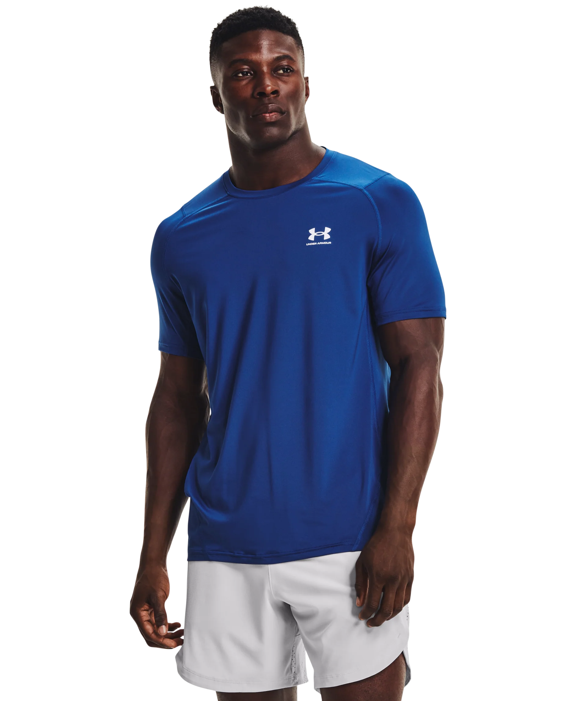 Men's HeatGear® Armour Fitted Short Sleeve