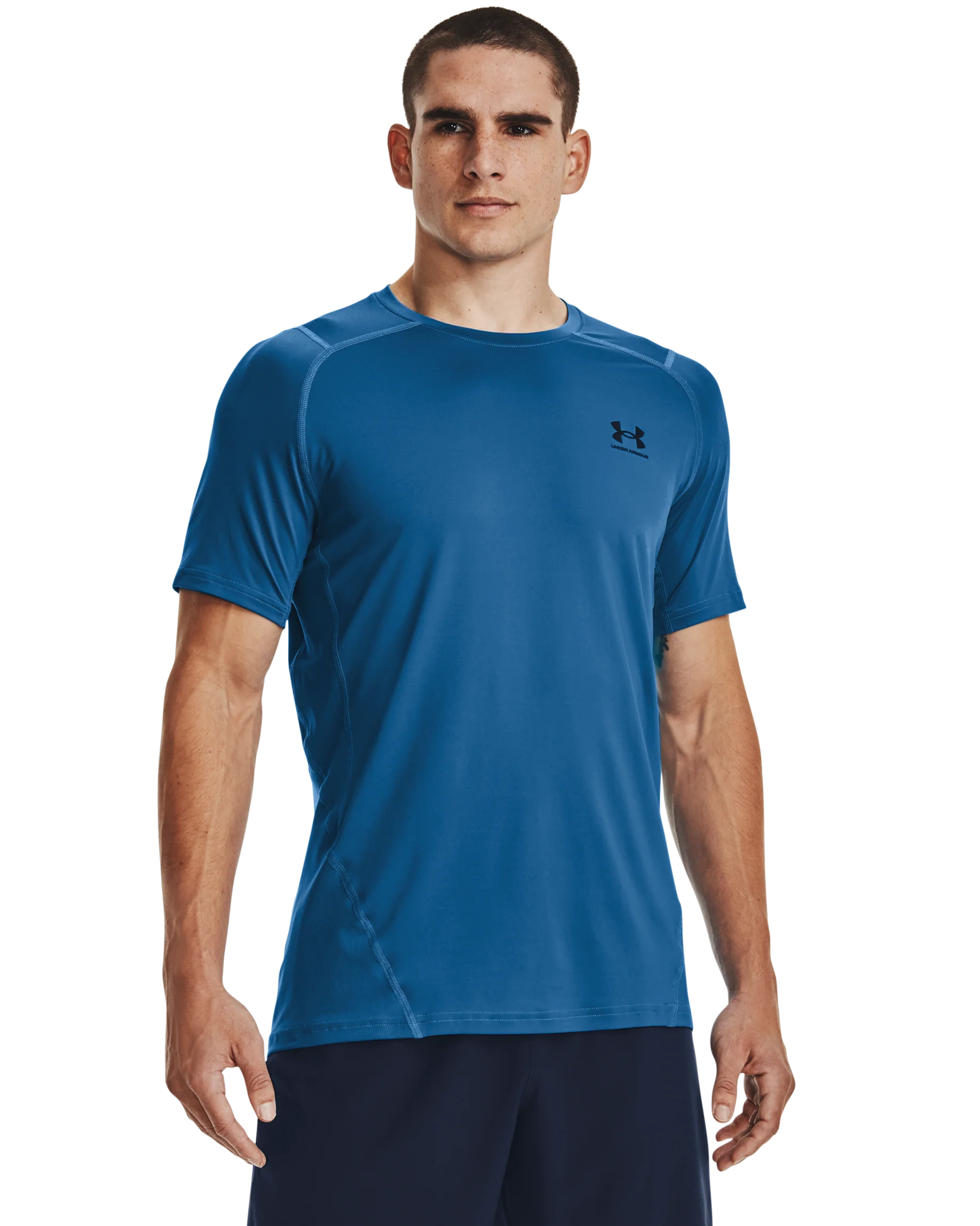 Men's HeatGear® Armour Fitted Short Sleeve