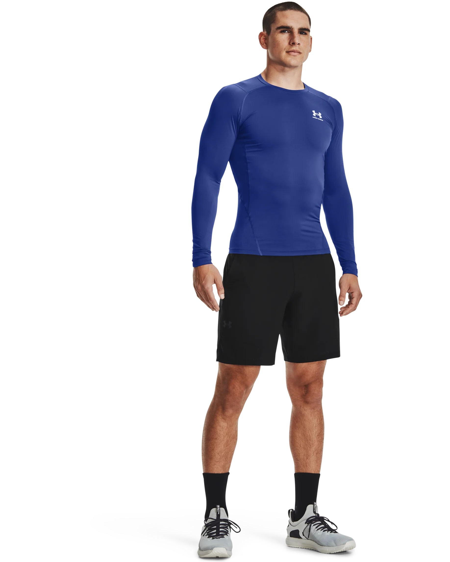 Men's HeatGear® Armour Long Sleeve - Image 4