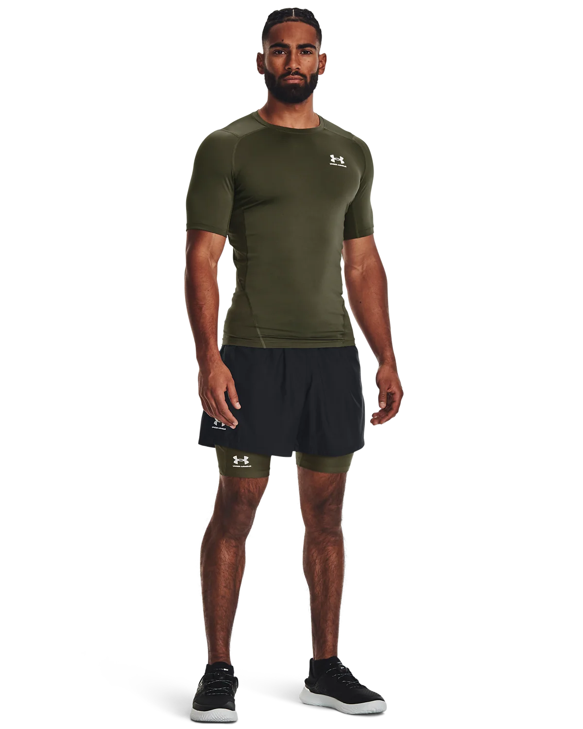 Men's HeatGear® Armour Short Sleeve - Image 4