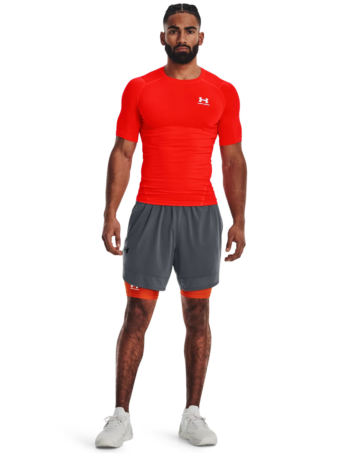 Men's HeatGear® Armour Short Sleeve - Image 4