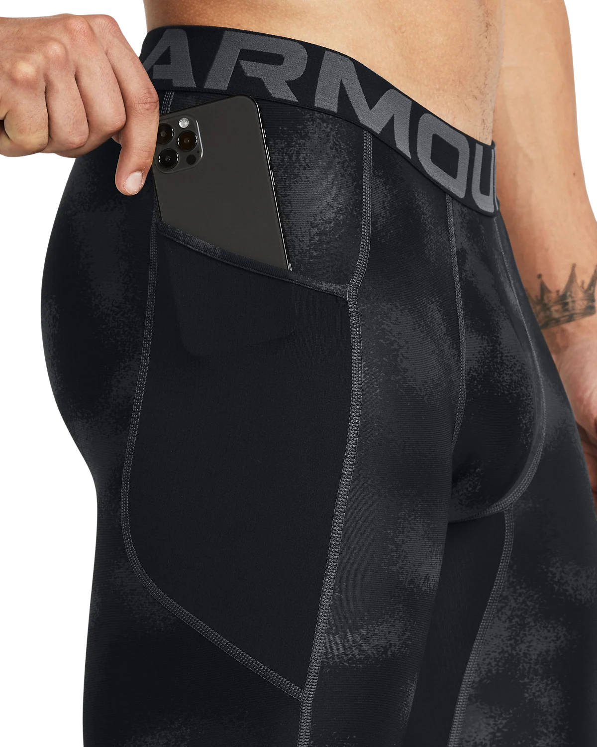 Men's HeatGear® Printed Long Shorts - Image 6